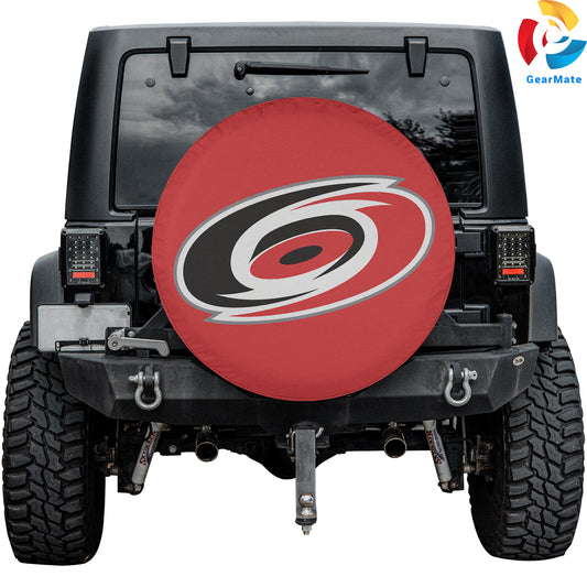 Carolina Hurricanes NHL Hockey Season Spare Tire Cover – Premium Waterproof UV-Resistant Protector