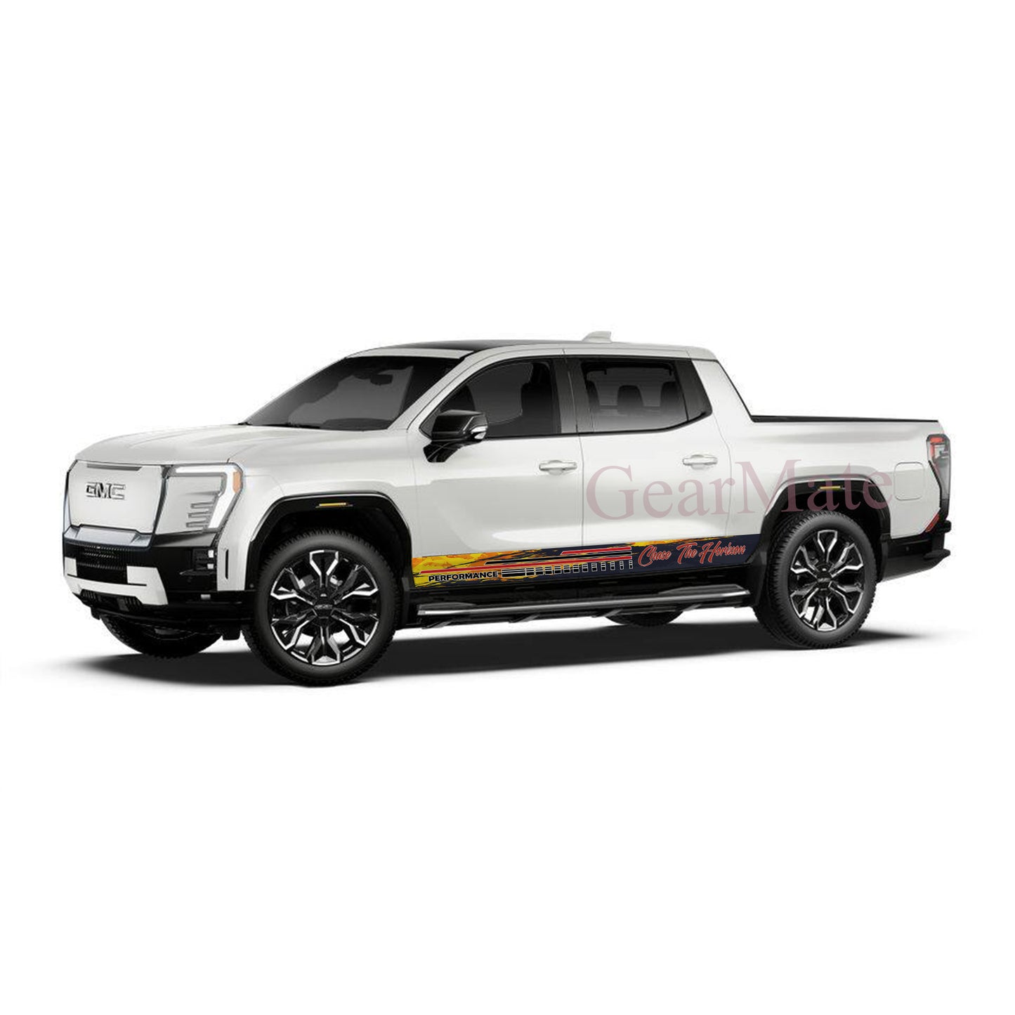 Chase The Horizon Rocker Panel Graphic Decal Kit (Left & Right Sides) - High Quality Vinyl for Trucks & SUVs