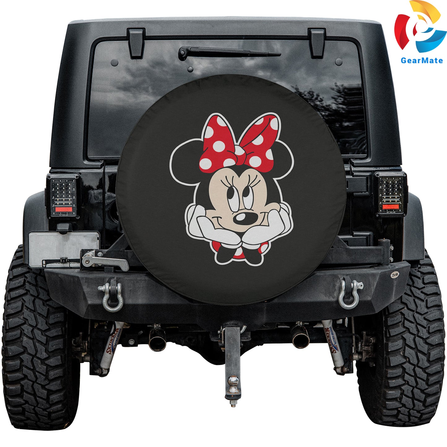 Minnie Mouse Spare Tire Cover – Premium Waterproof UV Resistant Protector