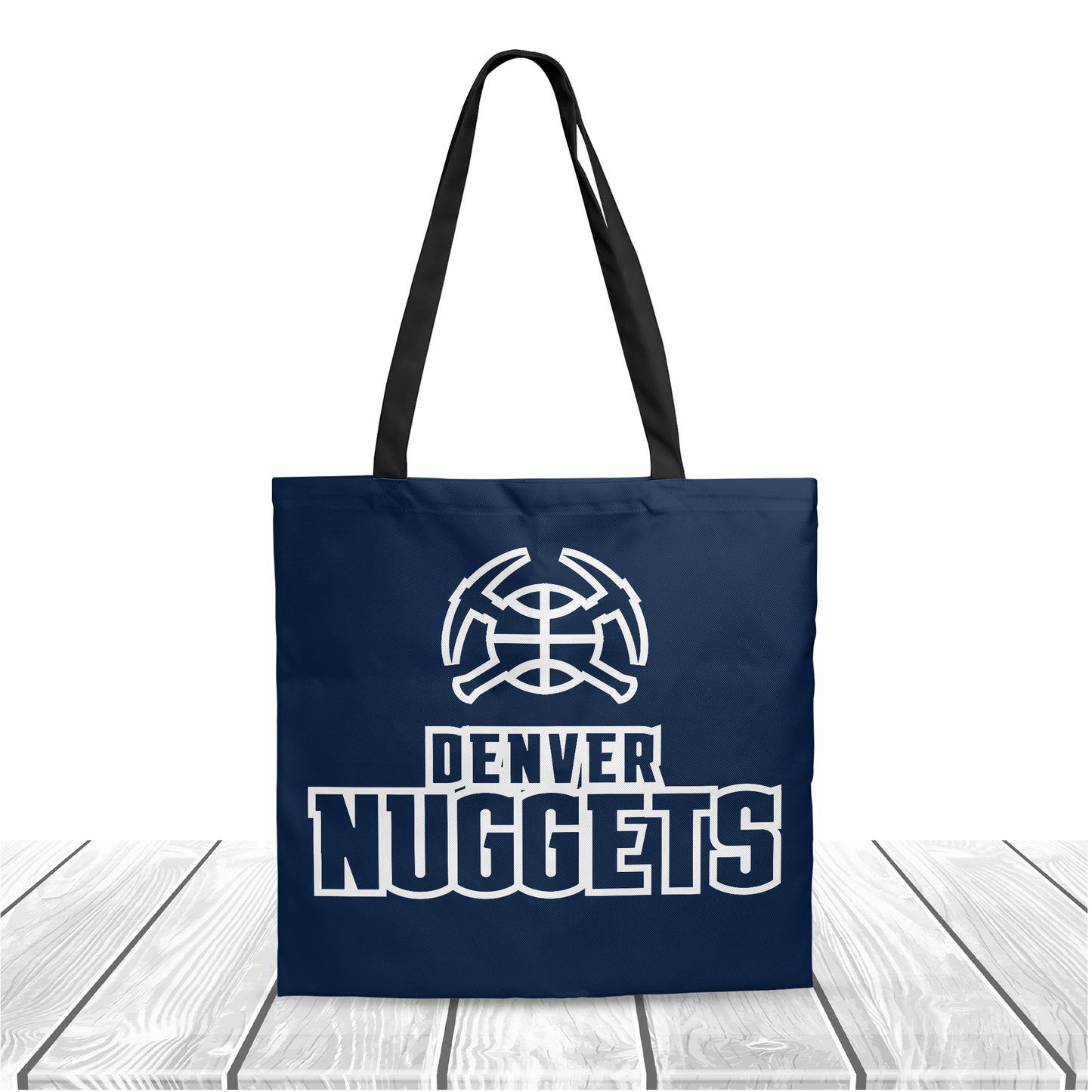 NBA Denver Nuggets Finals Polyester Canvas Tote Bag - Durable and Stylish