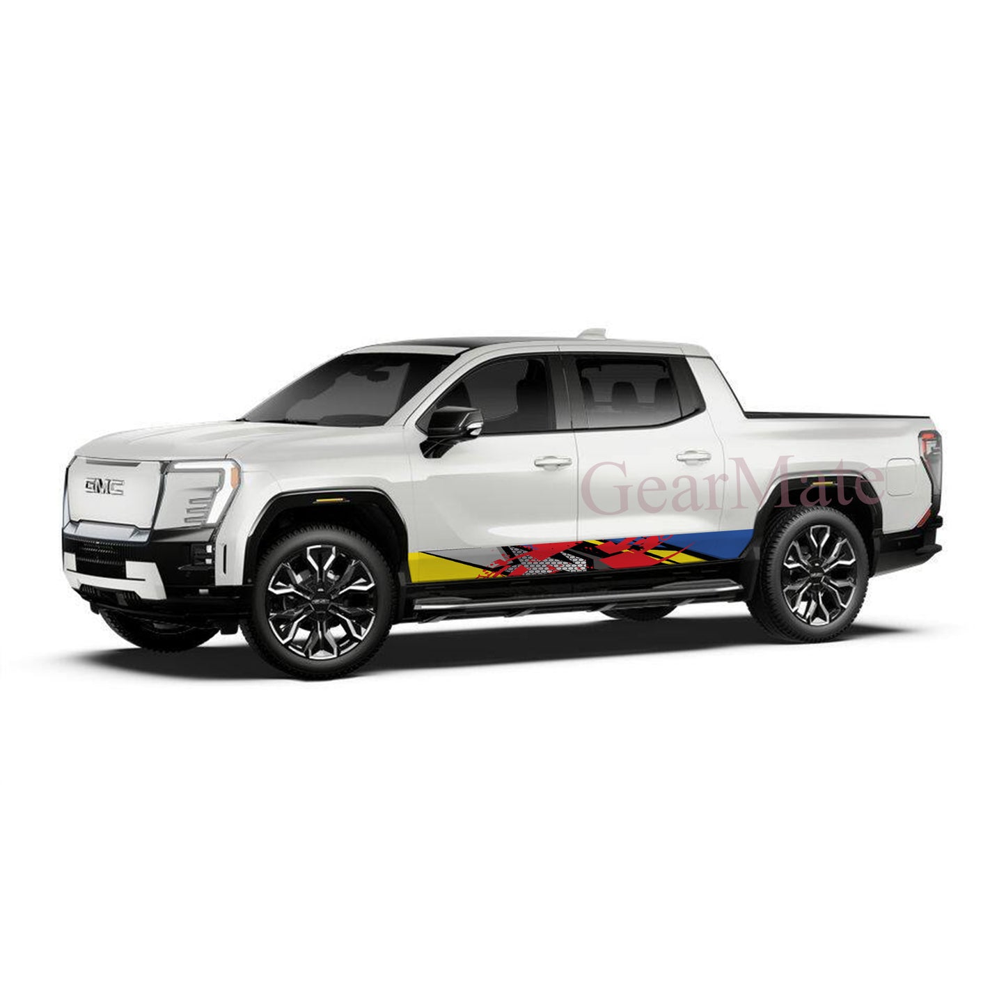 Racing Paint RB Rocker Panel Graphic Decal Kit (Left & Right Sides) - High Quality Vinyl for Trucks & SUVs