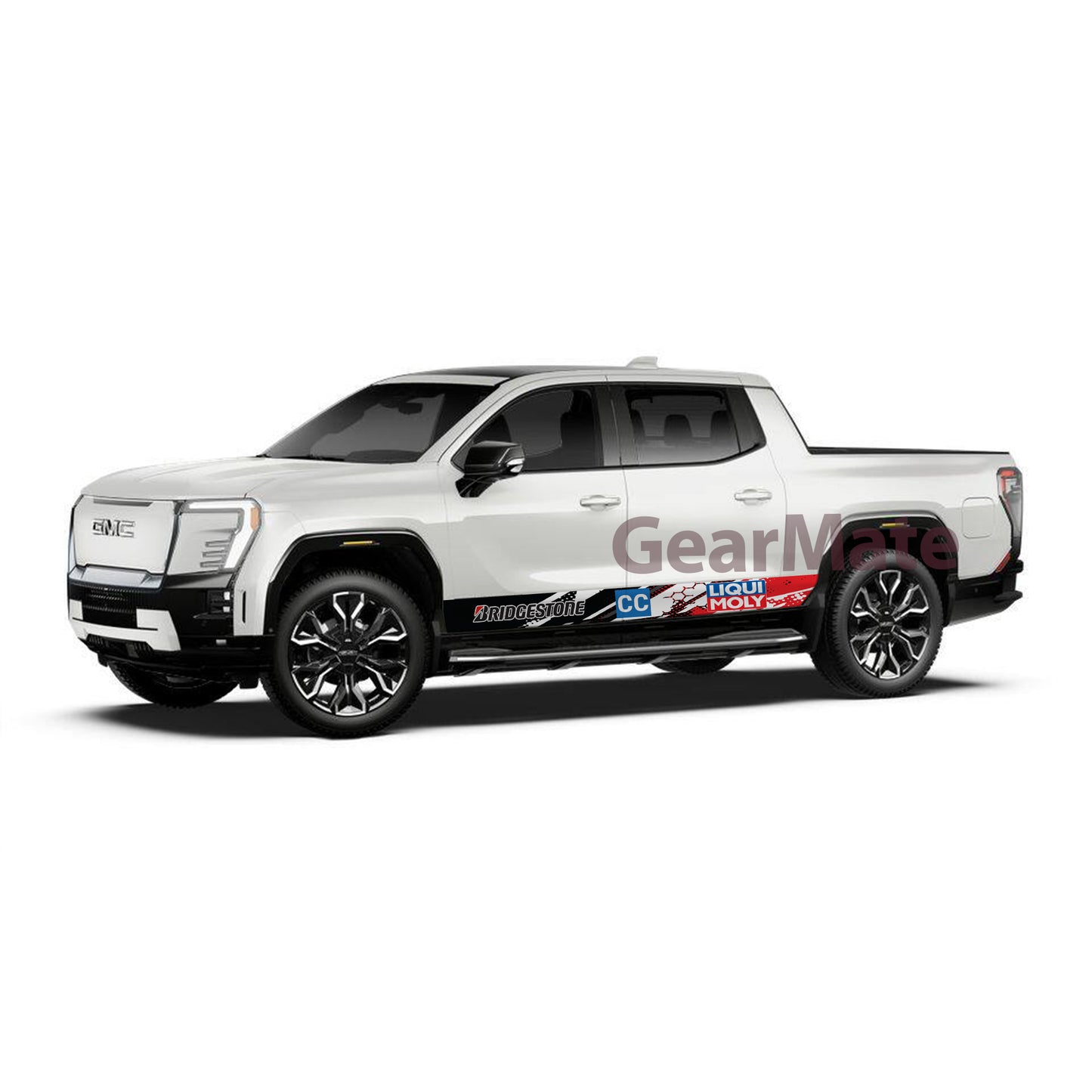 Conquer the Corners Rocker Panel Graphic Decal Kit (Left & Right Sides) - High Quality Vinyl for Trucks & SUVs