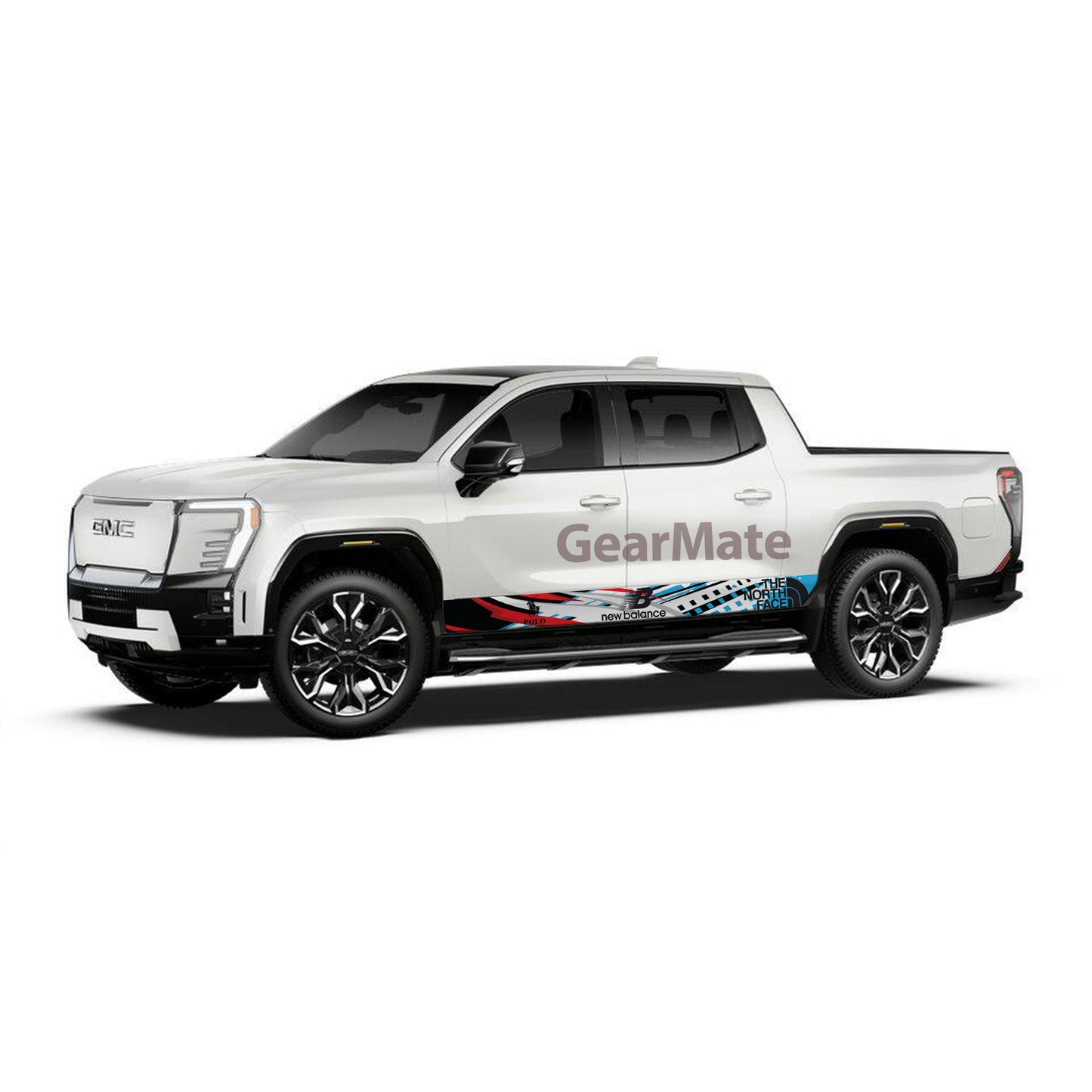New Balance Fashion Rocker Panel Graphic Decal Kit (Left & Right Sides) - High Quality Vinyl for Trucks & SUVs