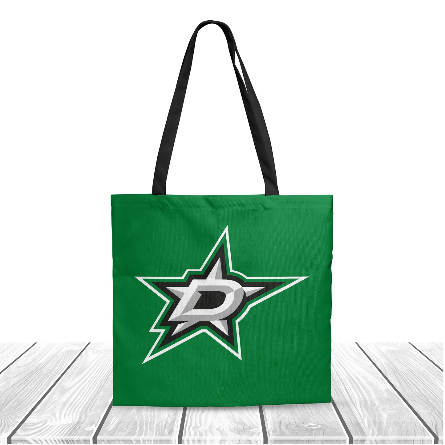 NHL Dallas Stars Polyester Canvas Tote Bag – Durable and Stylish