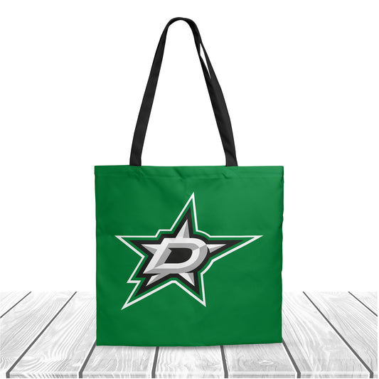 NHL Dallas Stars Polyester Canvas Tote Bag – Durable and Stylish