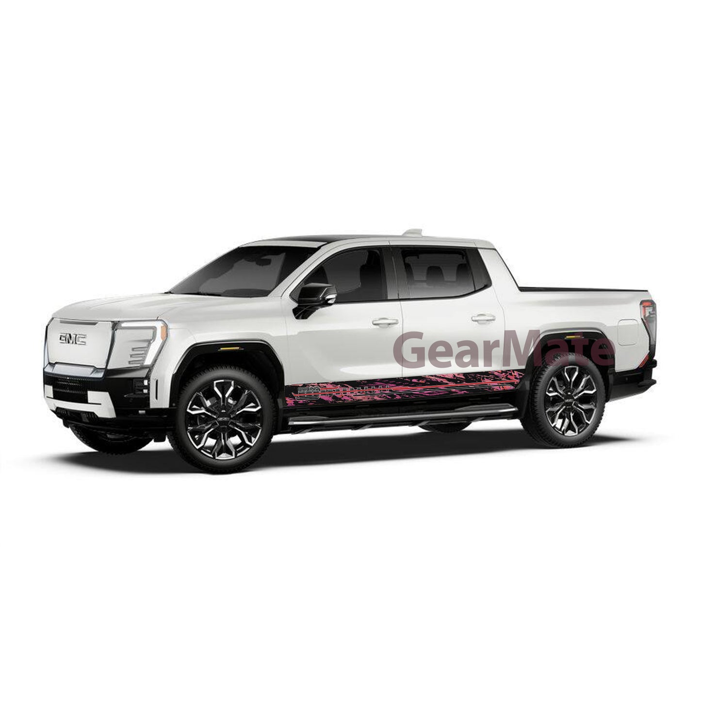 Camouflage Lead the Pack Rocker Panel Graphic Decal Kit (Left & Right Sides) - High Quality Vinyl for Trucks & SUVs