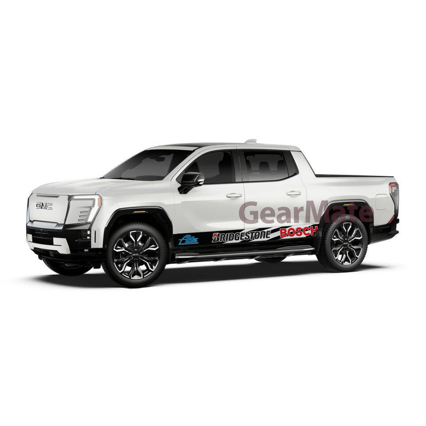Built for Boost Bridgestone Rocker Panel Graphic Decal Kit (Left & Right Sides) - High Quality Vinyl for Trucks & SUVs
