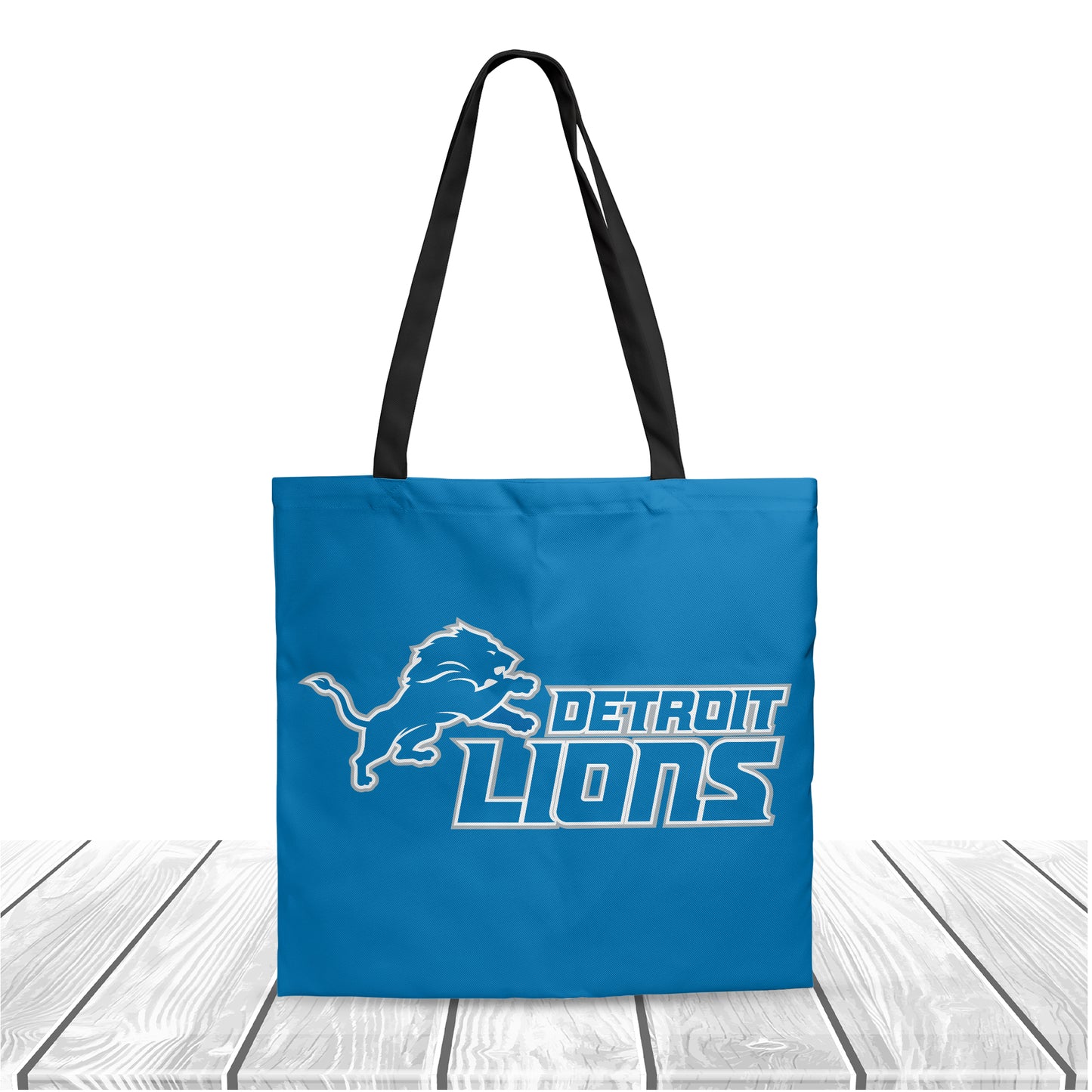 NFL Detroit Lions Polyester Canvas Tote Bag – Durable and Stylish