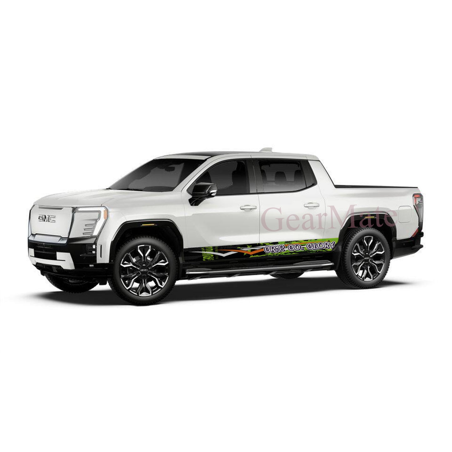 Grip Go Glory Rocker Panel Graphic Decal Kit (Left & Right Sides) - High Quality Vinyl for Trucks & SUVs