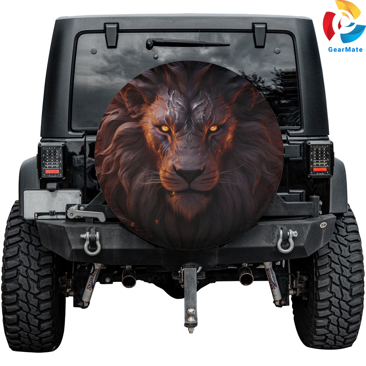 Animals Spare Tire Cover – Premium Waterproof UV Resistant Protector