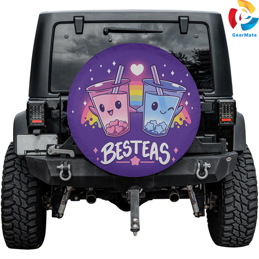 Kawaii Bubble Spare Tire Cover – Premium Waterproof UV Resistant Protector