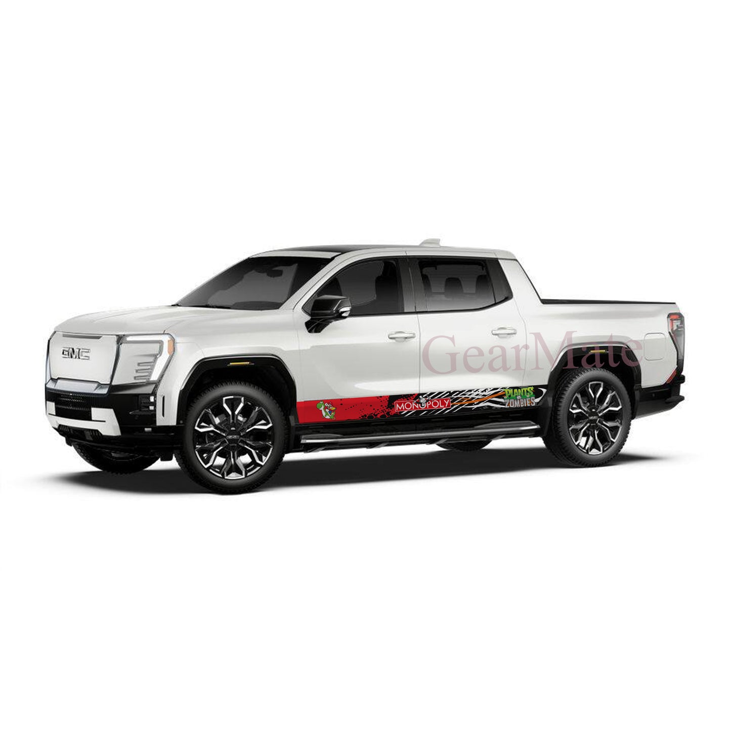 Monopoly Games Rocker Panel Graphic Decal Kit (Left & Right Sides) - High Quality Vinyl for Trucks & SUVs