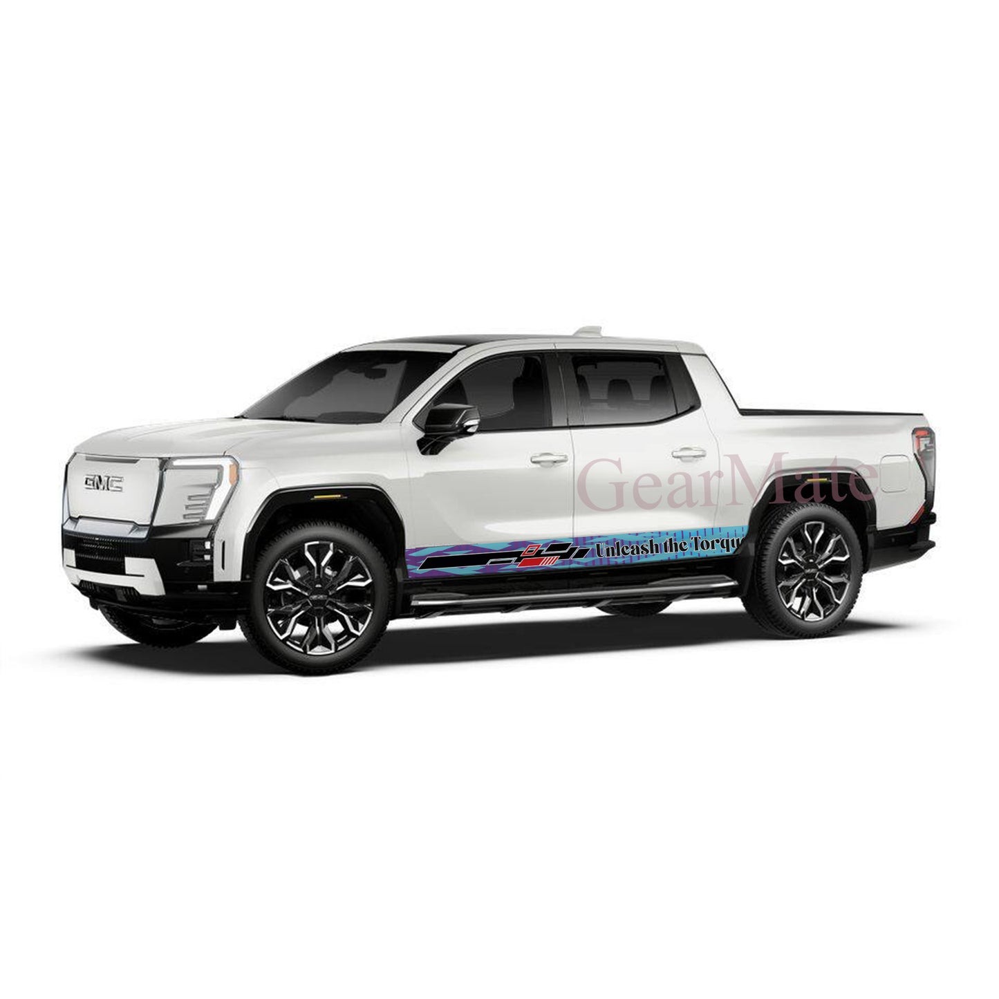 Unleash the Torque Rocker Panel Graphic Decal Kit (Left & Right Sides) - High Quality Vinyl for Trucks & SUVs