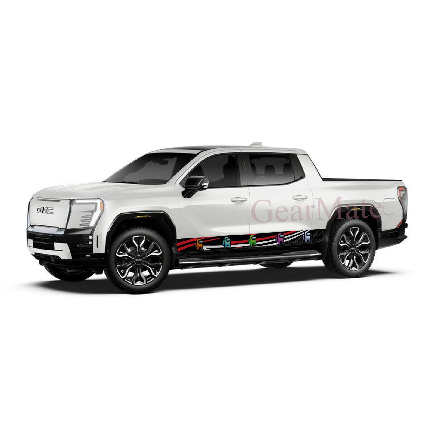 Victory Lap Among Us Rocker Panel Graphic Decal Kit (Left & Right Sides) - High Quality Vinyl for Trucks & SUVs