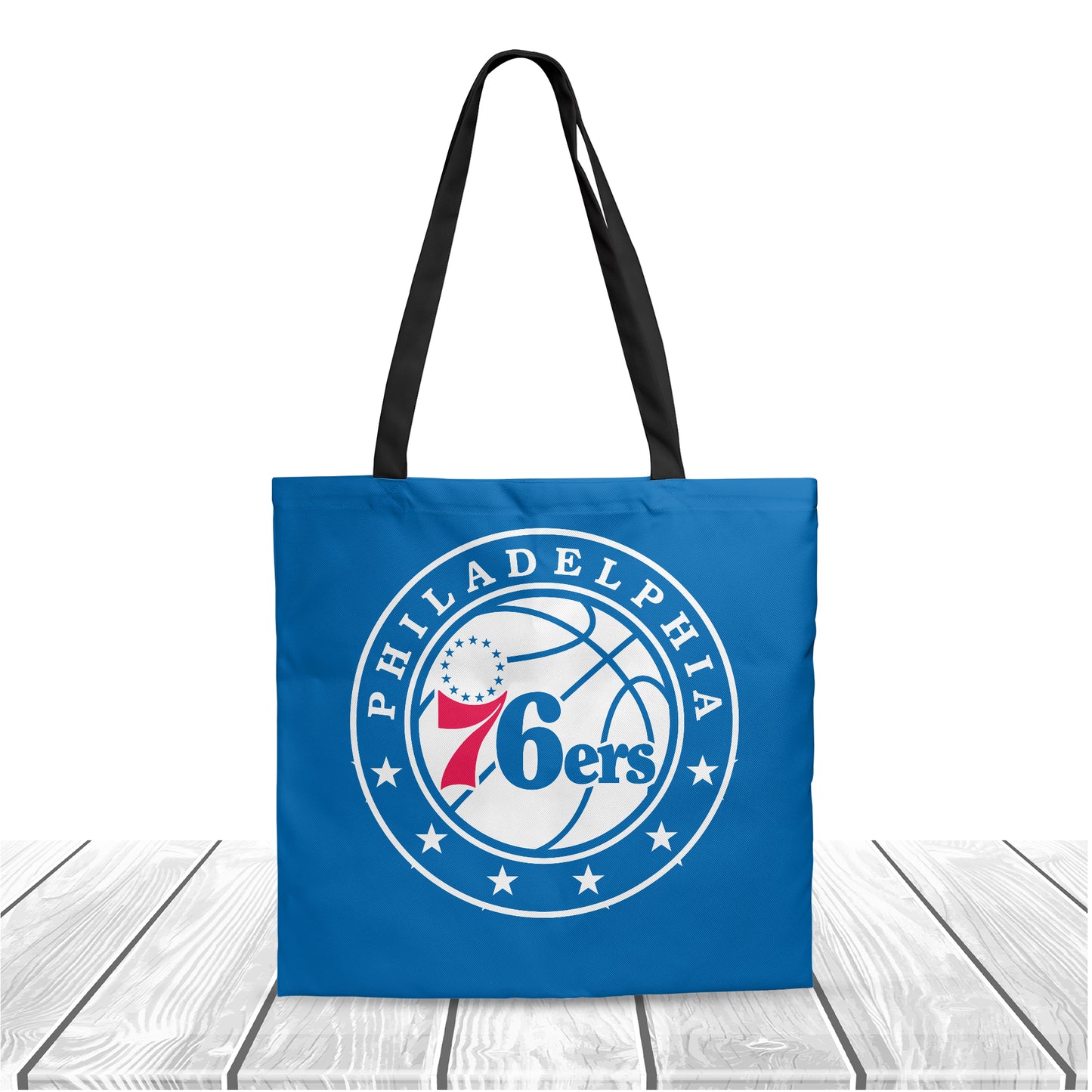 NBA Philadelphia 76ers Finals Polyester Canvas Tote Bag - Durable and Stylish
