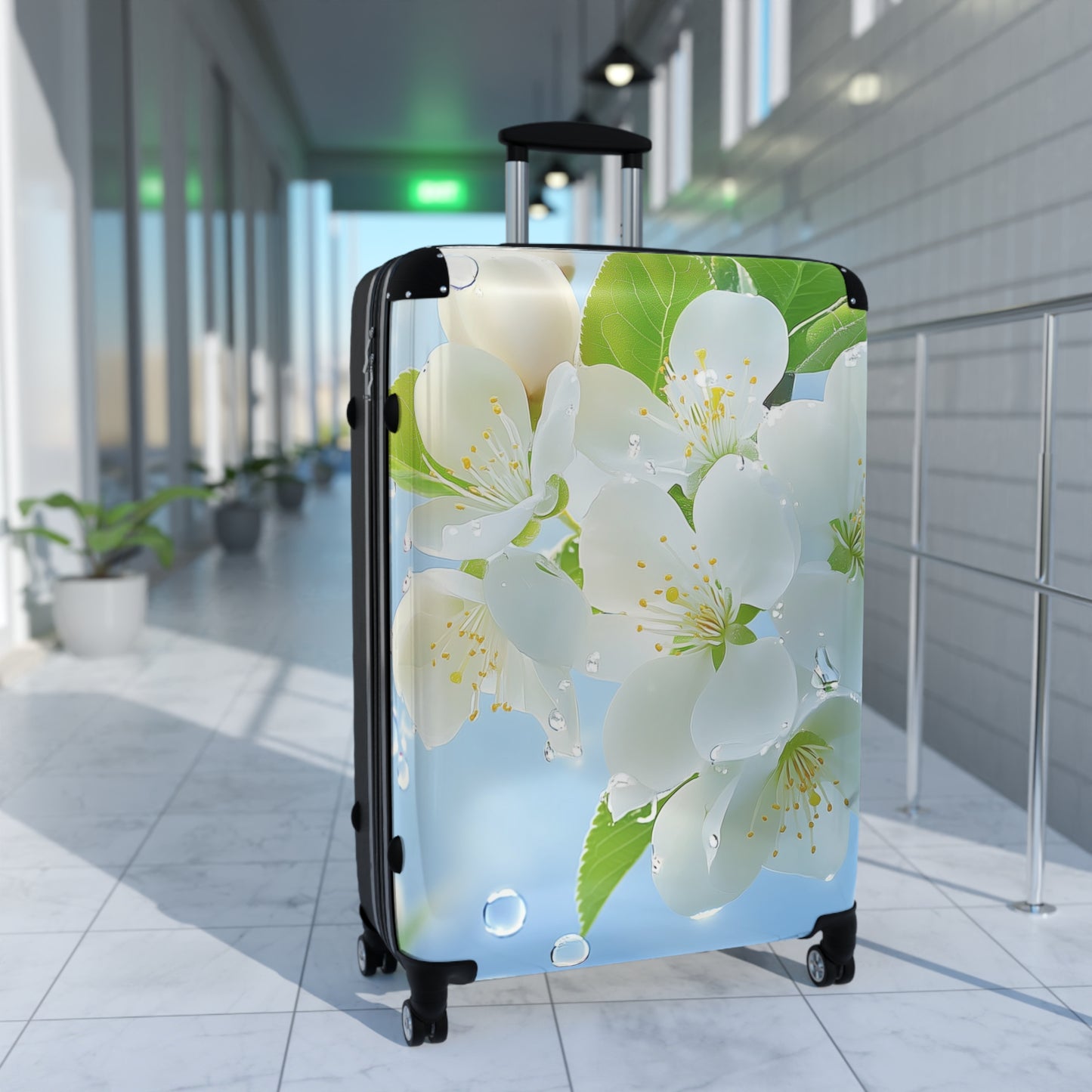 Nature Flowers Floral Spring Art Carry-On Suitcase - Stylish Luggage for Travelers