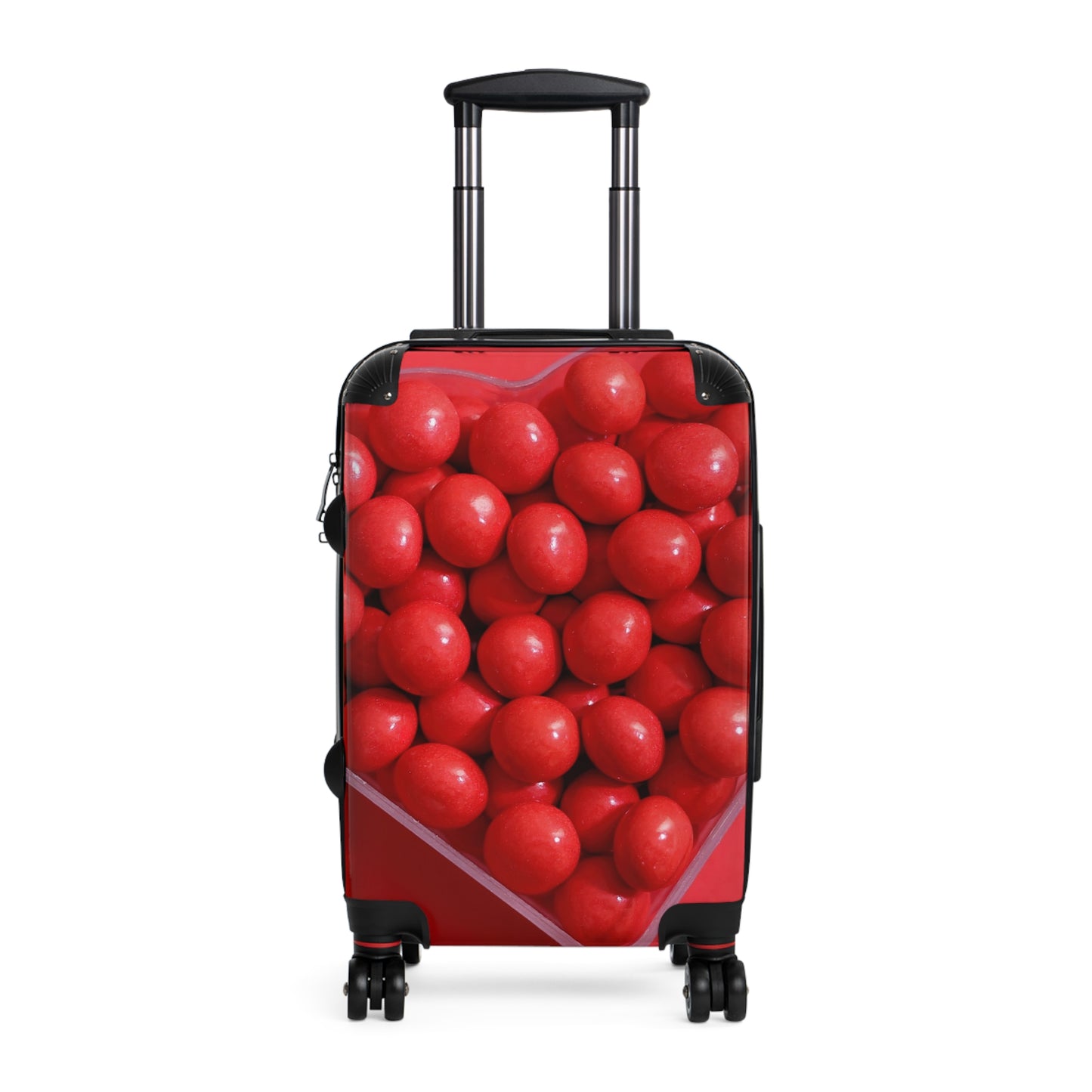 Love Heart Shape Sugar Art Carry-On Suitcase - Stylish Luggage for Travelers