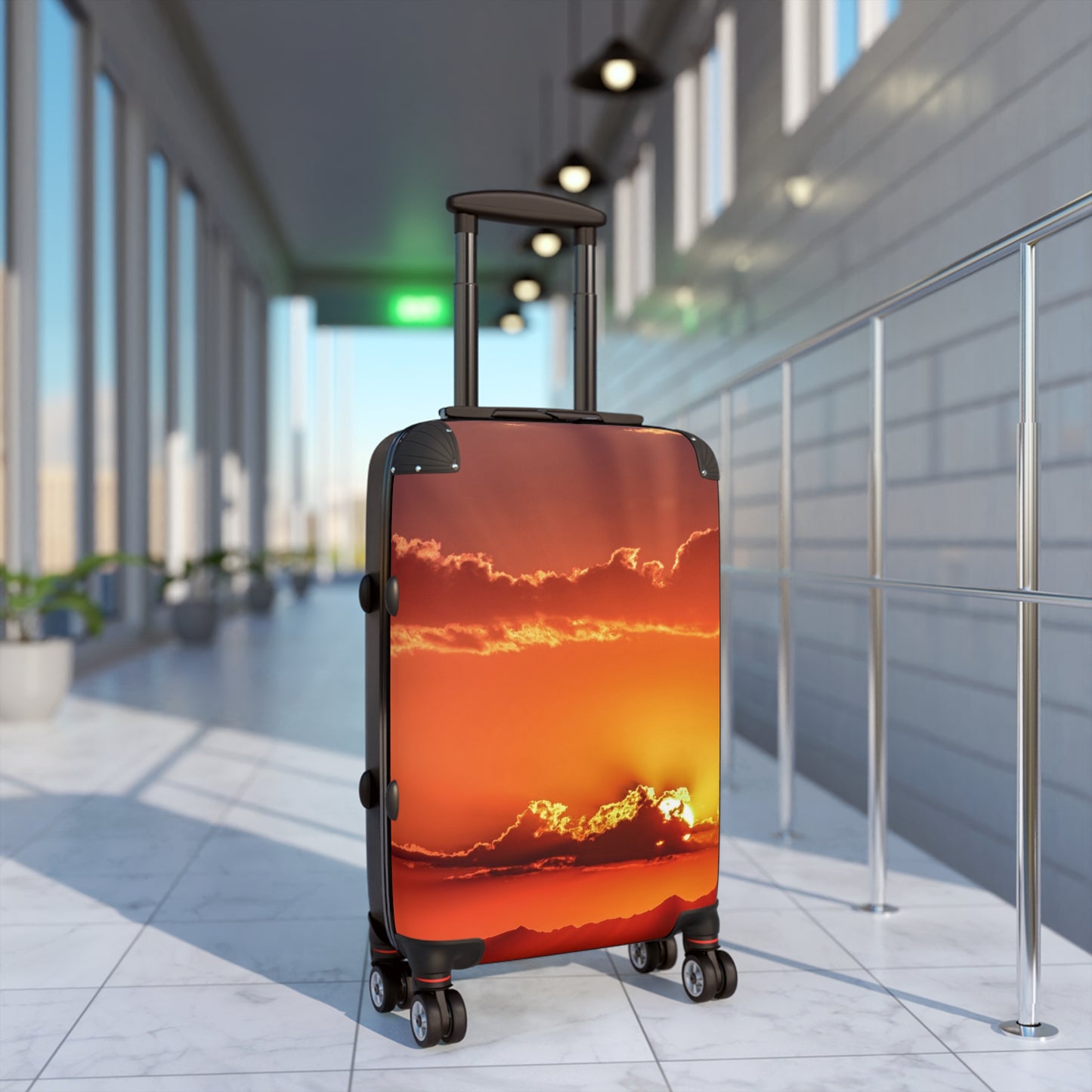 Nature Dramatic Sky Art Carry-On Suitcase - Stylish Luggage for Travelers