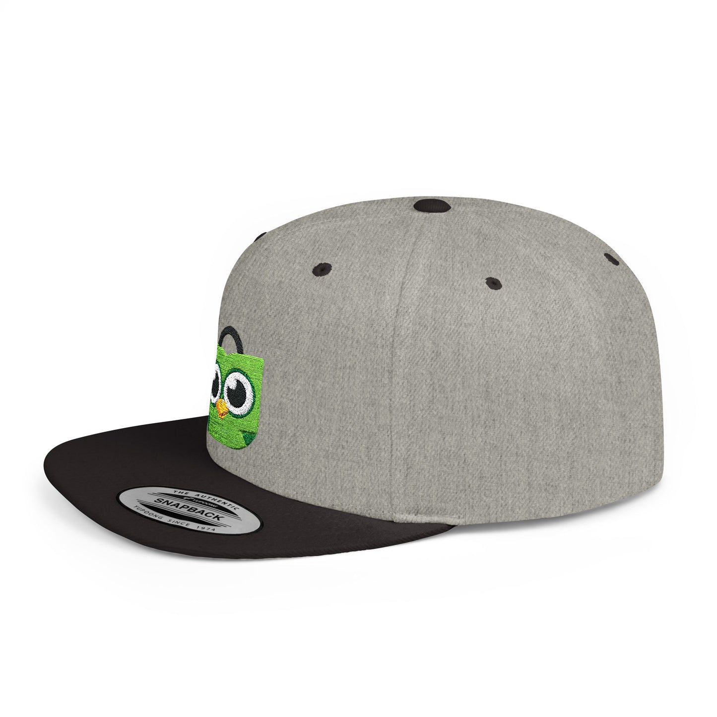 Tokopedia Flat Bill Snapback – Lightweight, Custom Fit, Premium Quality