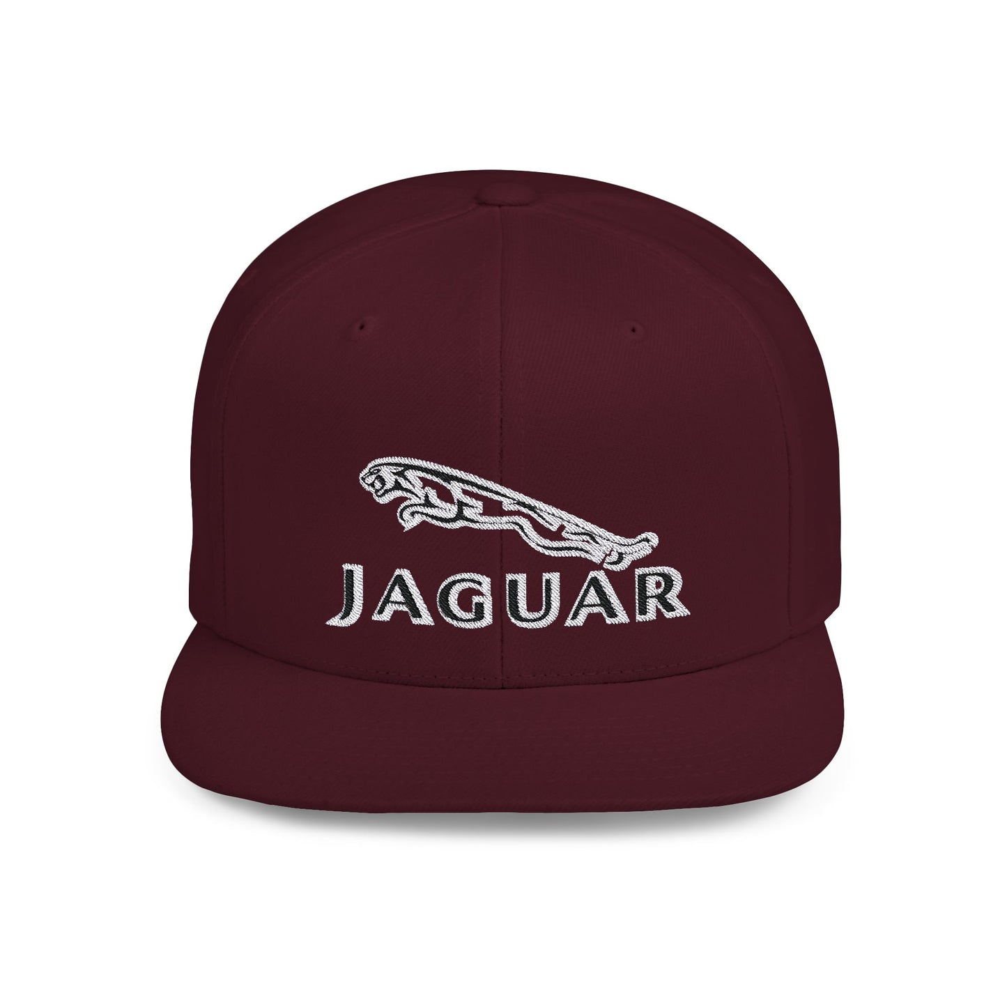 Jaguar Flat Bill Snapback – Lightweight, Custom Fit, Premium Quality