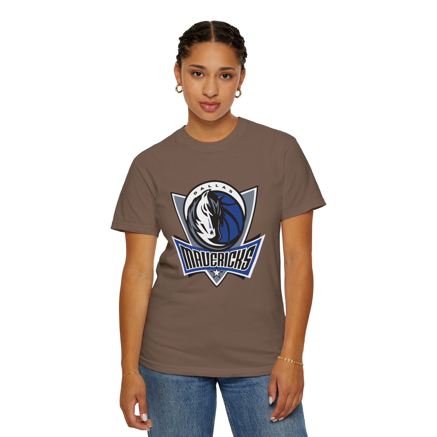 Dallas Mavericks Garment-Dyed T-Shirt – Premium Cotton Tee for Customization