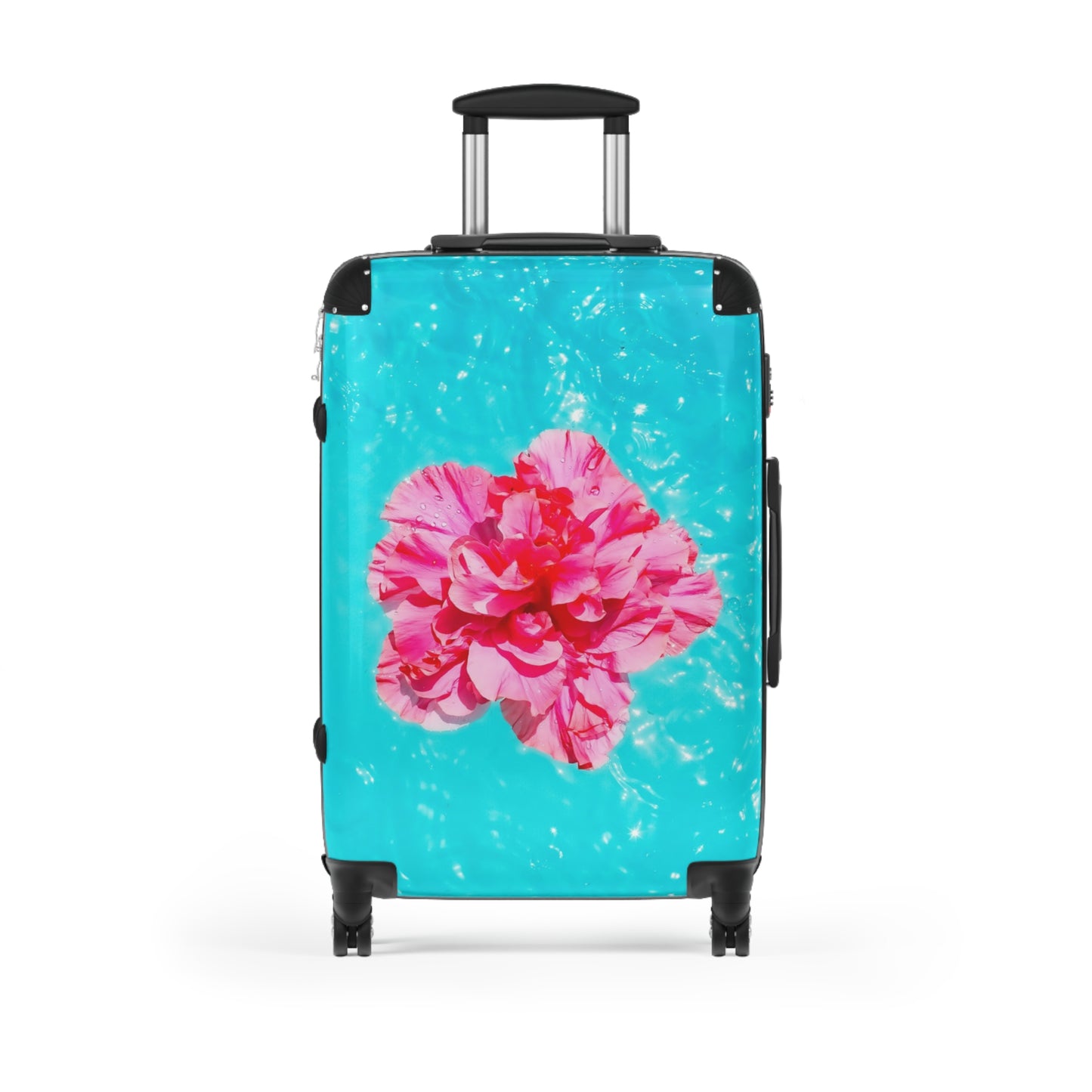 Nature Flowers Floral Floating Art Carry-On Suitcase - Stylish Luggage for Travelers