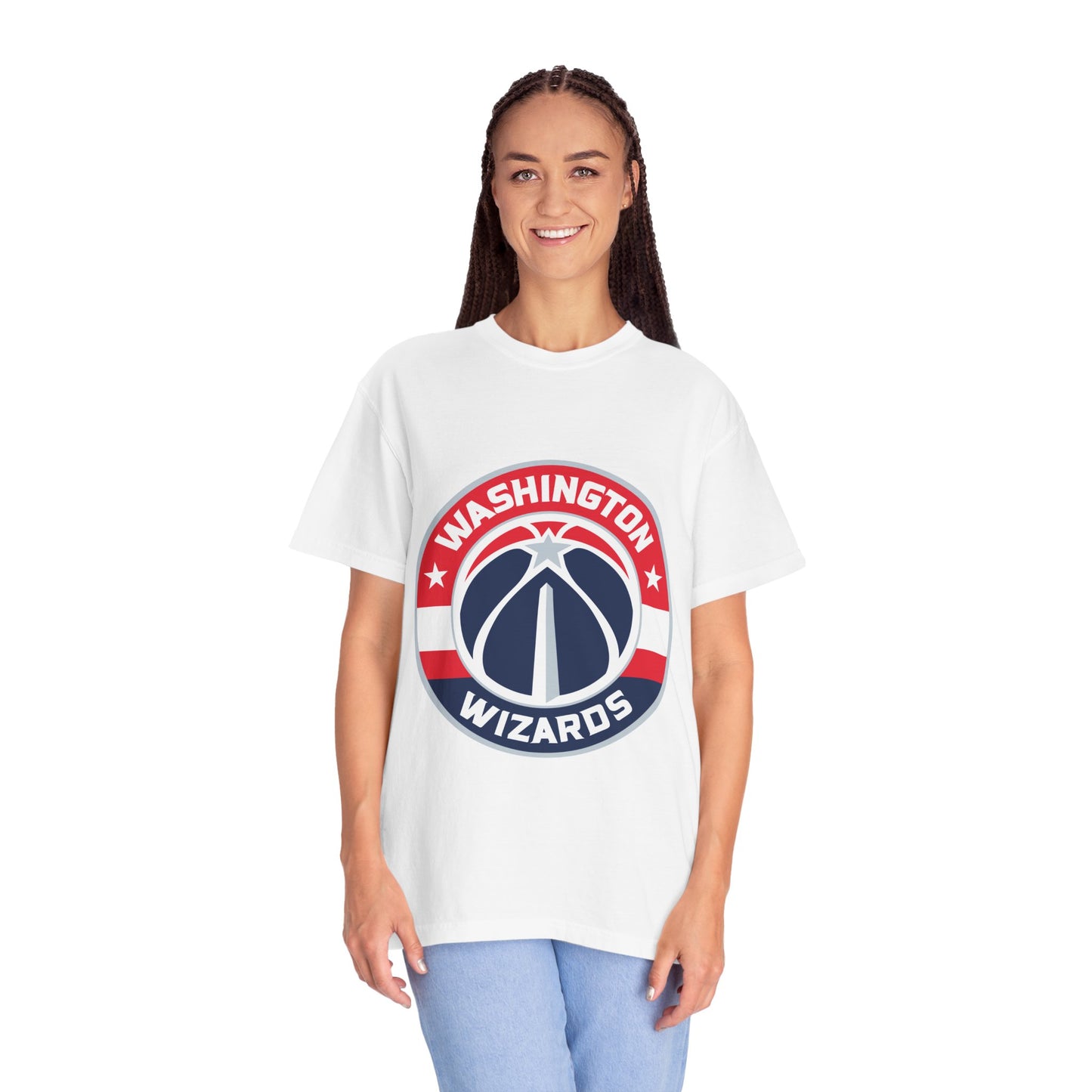 Washington Wizards Strong Garment-Dyed T-Shirt – Premium Cotton Tee for Customization