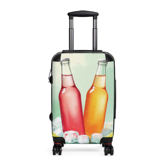 Nature Summer Carbonate Cold Drink Carry-On Suitcase - Stylish Luggage for Travelers