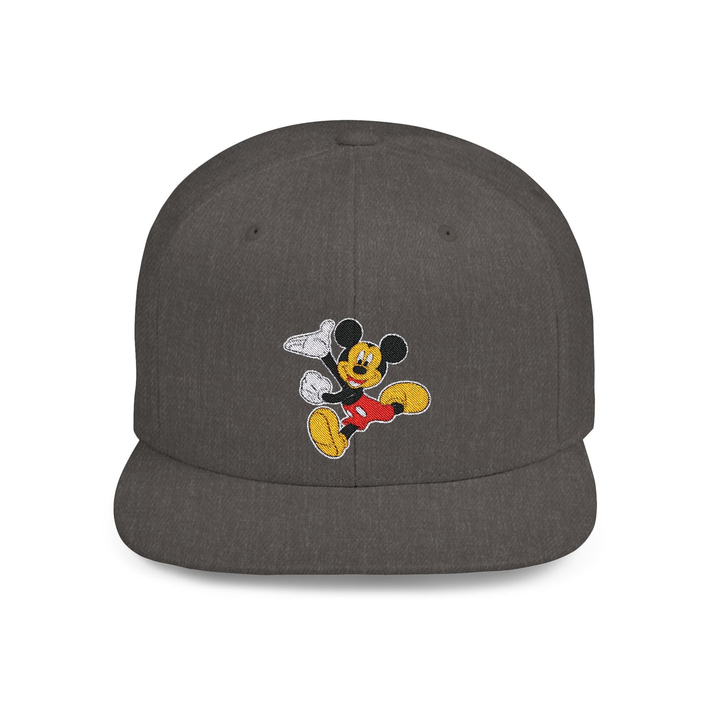 Mickey Mouse Love Flat Bill Snapback – Lightweight, Custom Fit, Premium Quality