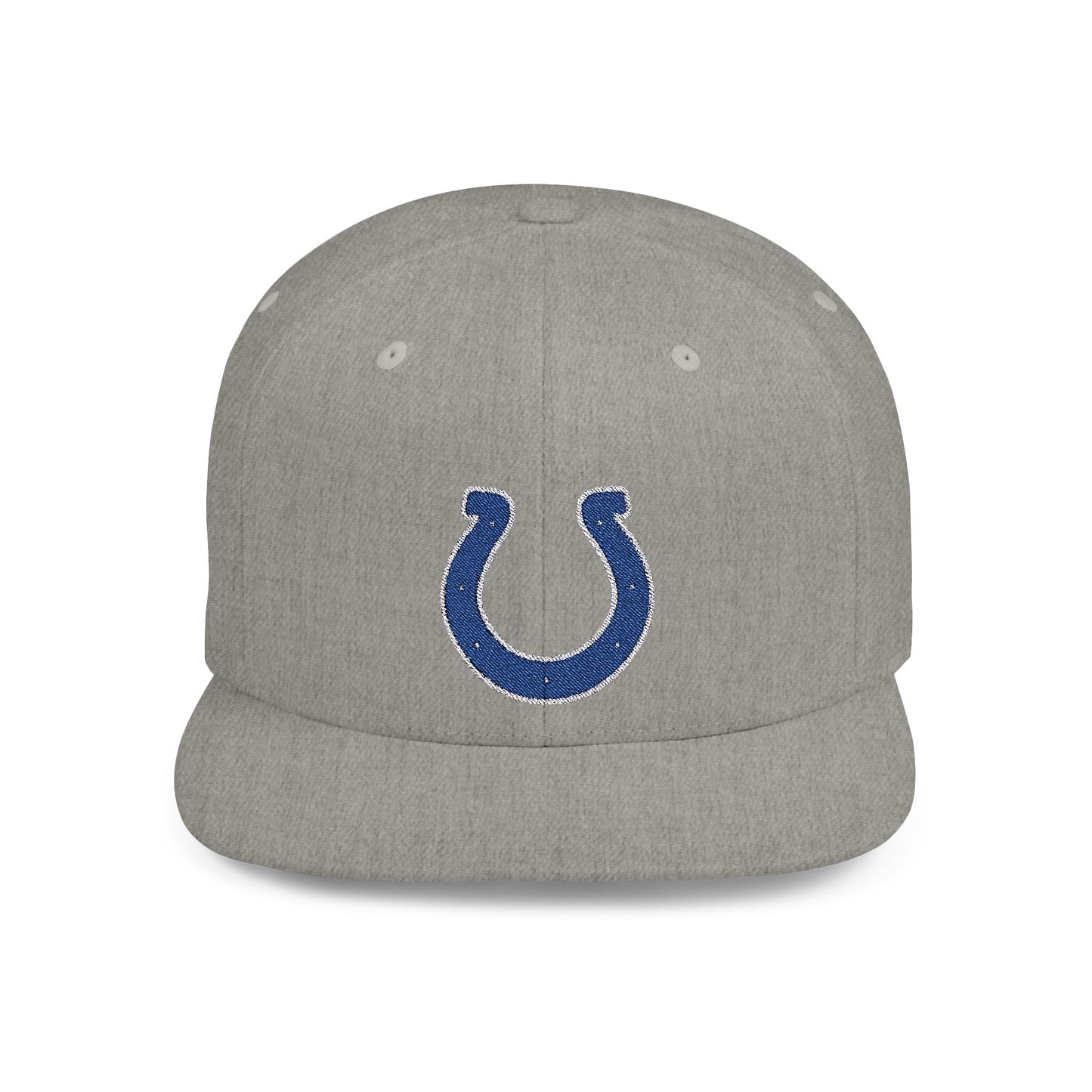 Indianapolis Colts Horse shoe Pride Flat Bill Snapback – Lightweight, Custom Fit, Premium Quality