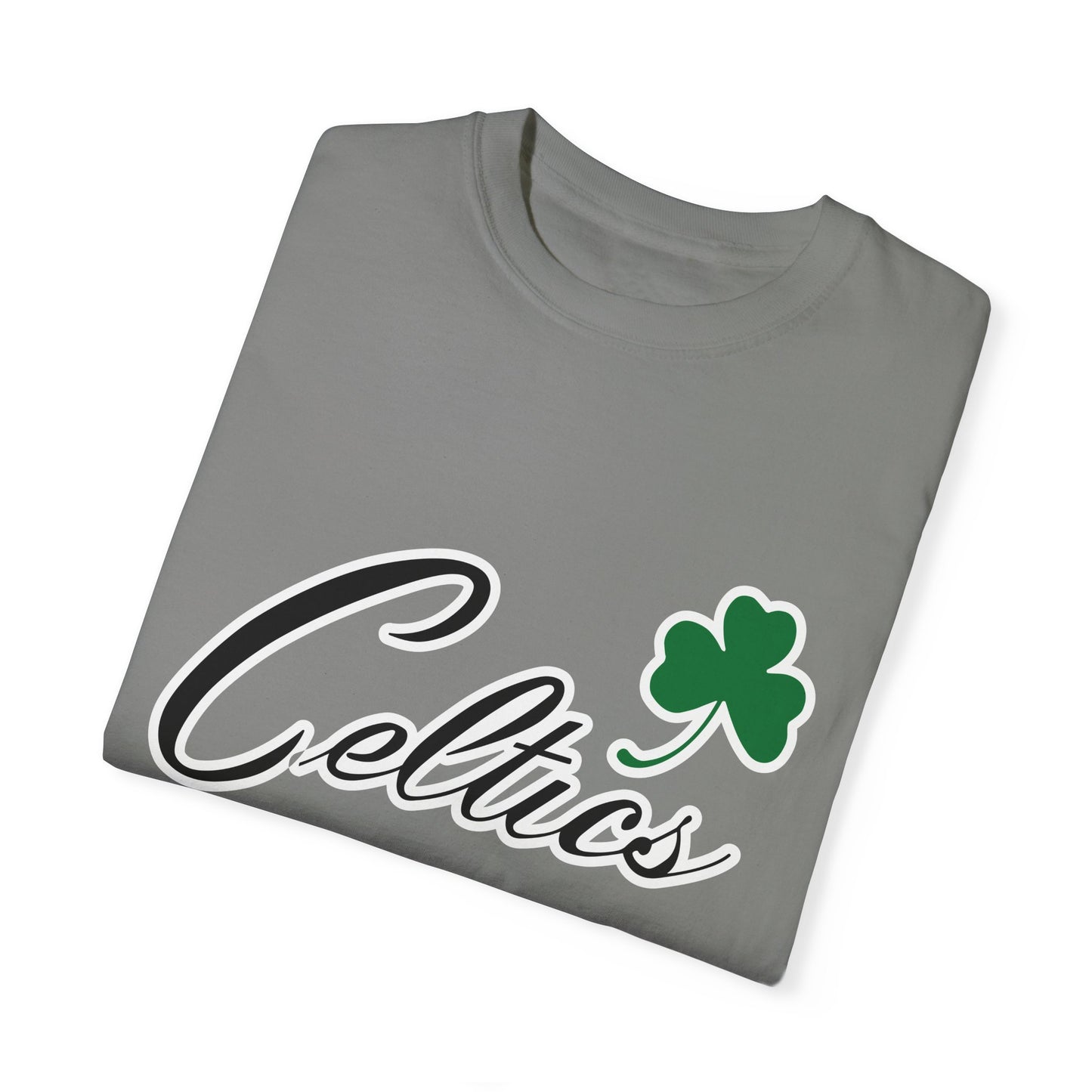 Boston Celtics Game Day Vibes Style Garment-Dyed T-Shirt – Premium Cotton Tee for Customization