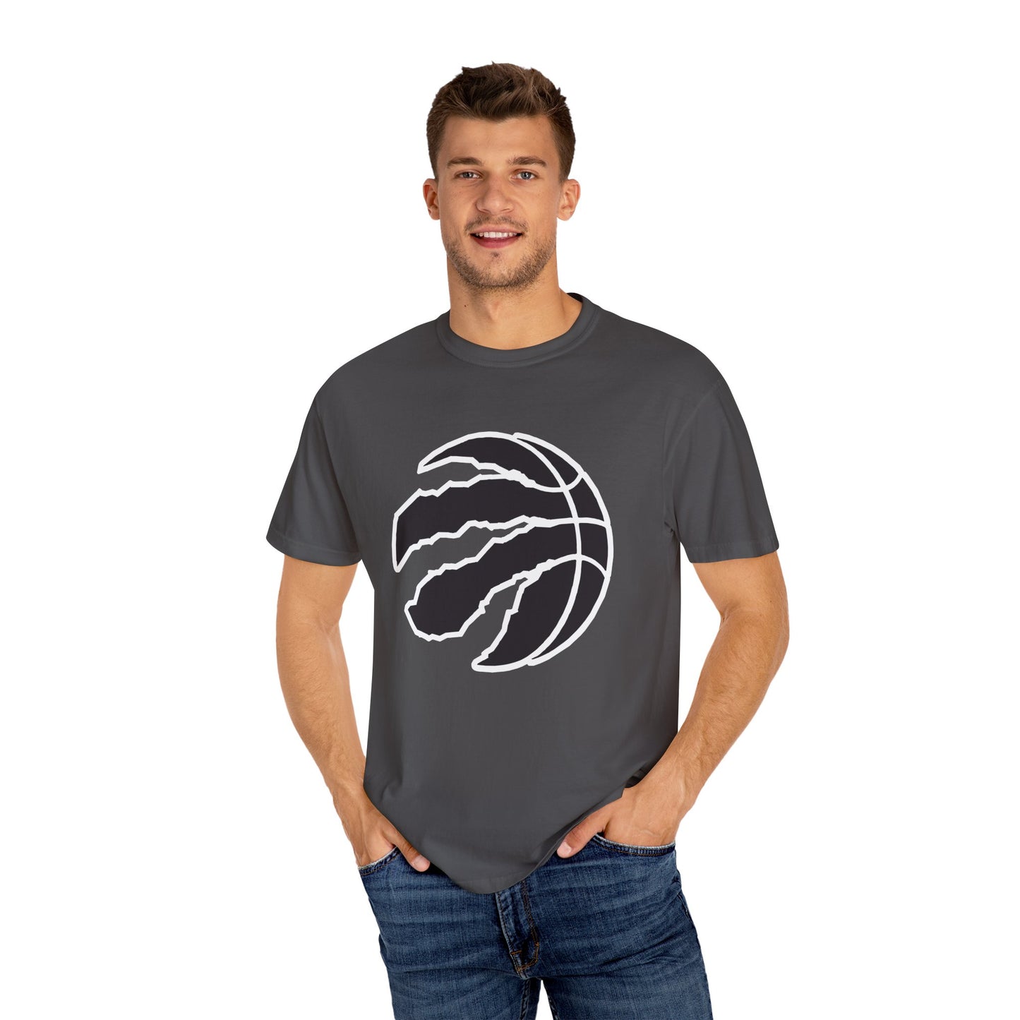 Toronto Raptors Strong Garment-Dyed T-Shirt – Premium Cotton Tee for Customization