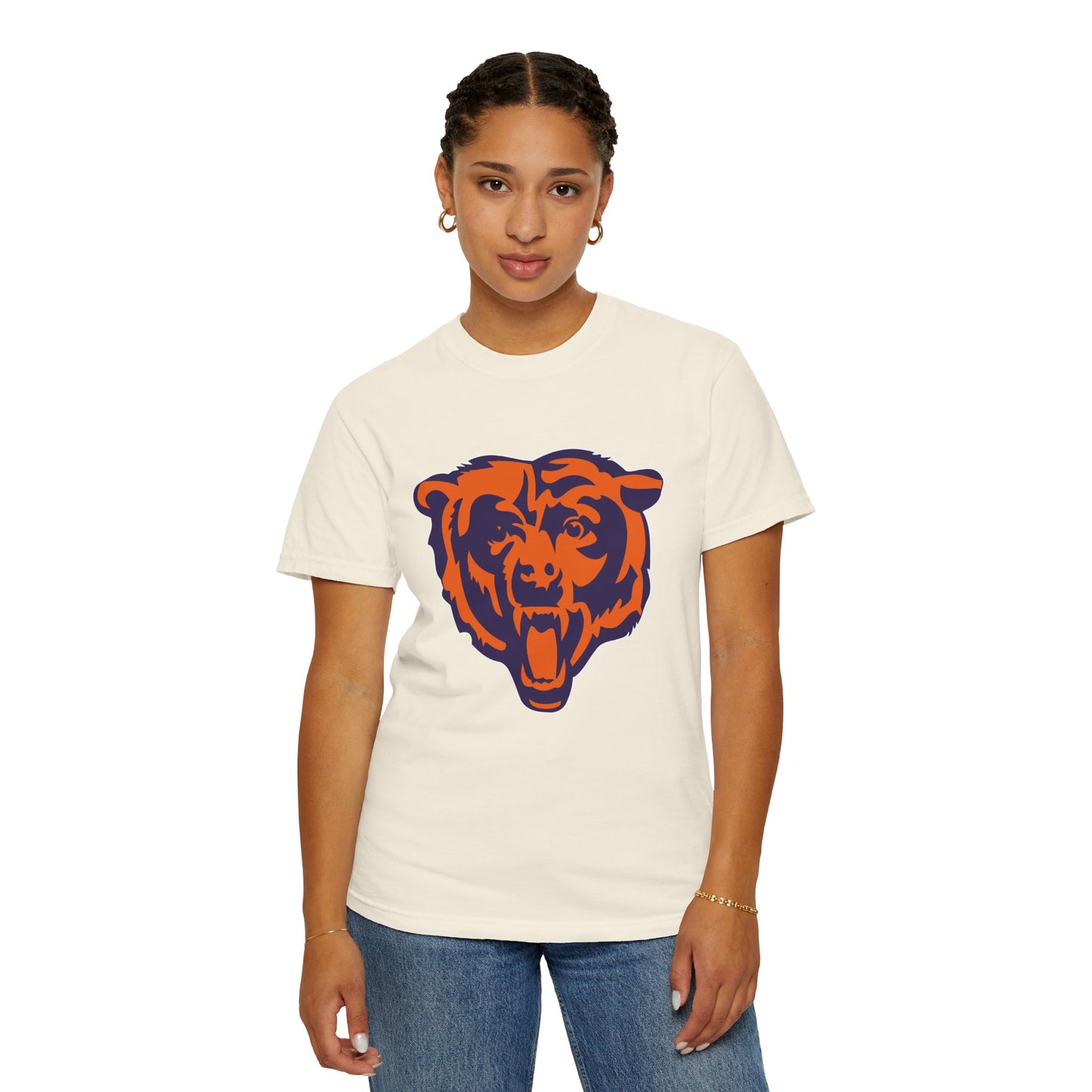 Chicago Bears Gear Garment-Dyed T-Shirt – Premium Cotton Tee for Customization