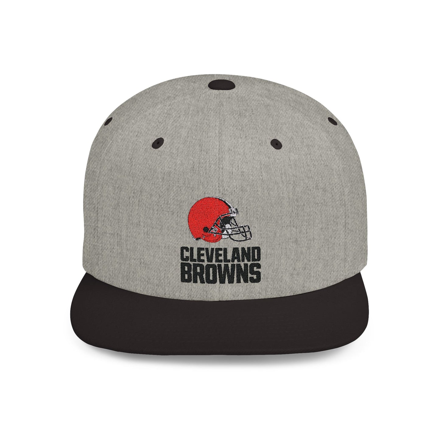 Cleveland Browns  Flat Bill Snapback – Lightweight, Custom Fit, Premium Quality