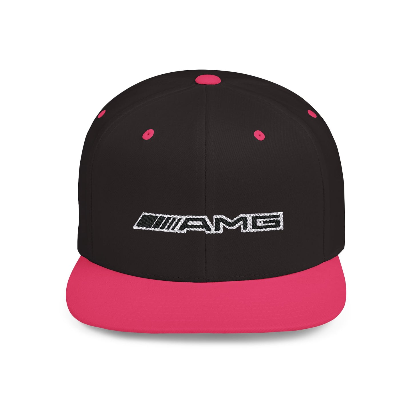 AMG Flat Bill Snapback – Lightweight, Custom Fit, Premium Quality