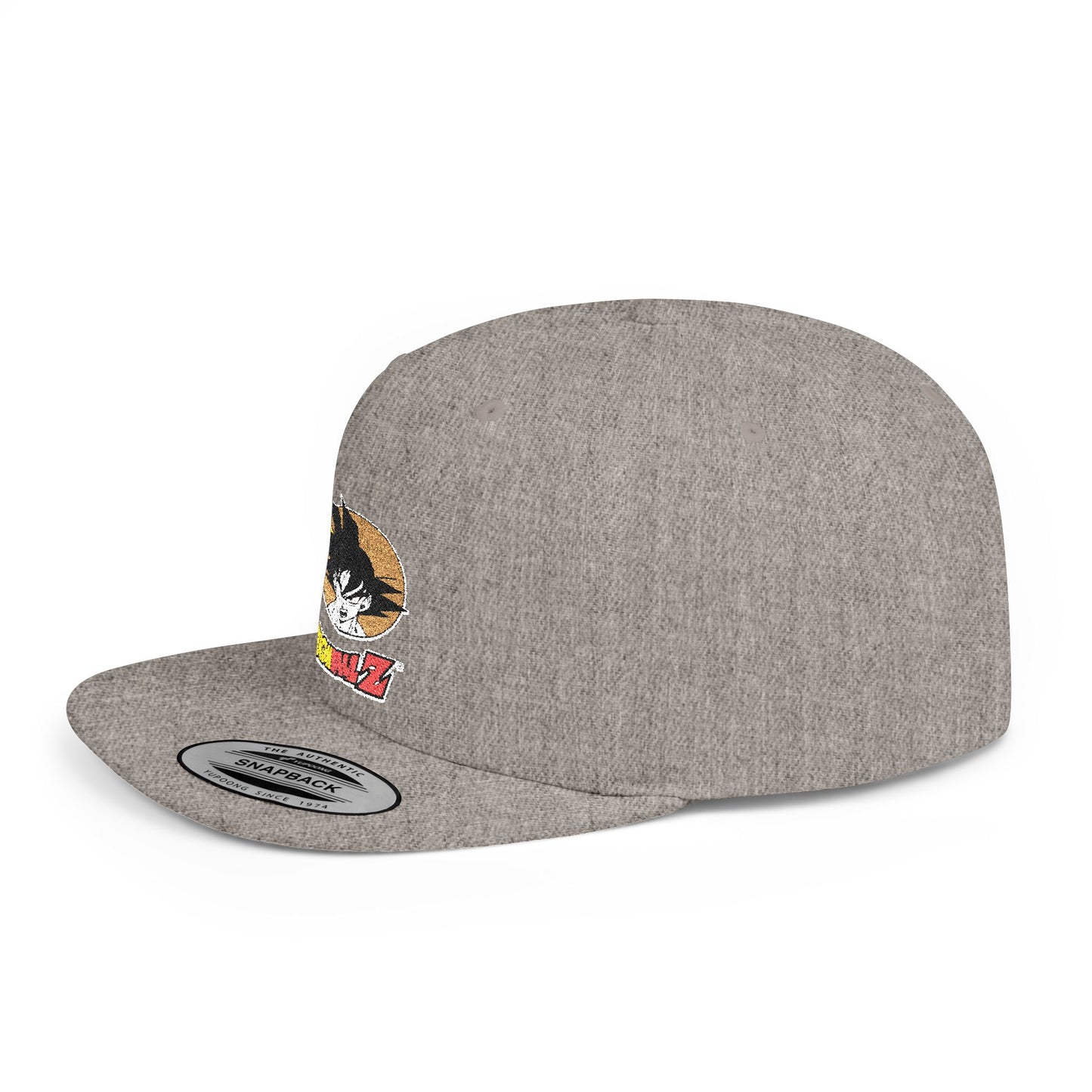 Dragon Ball Z Goku Flat Bill Snapback – Lightweight, Custom Fit, Premium Quality