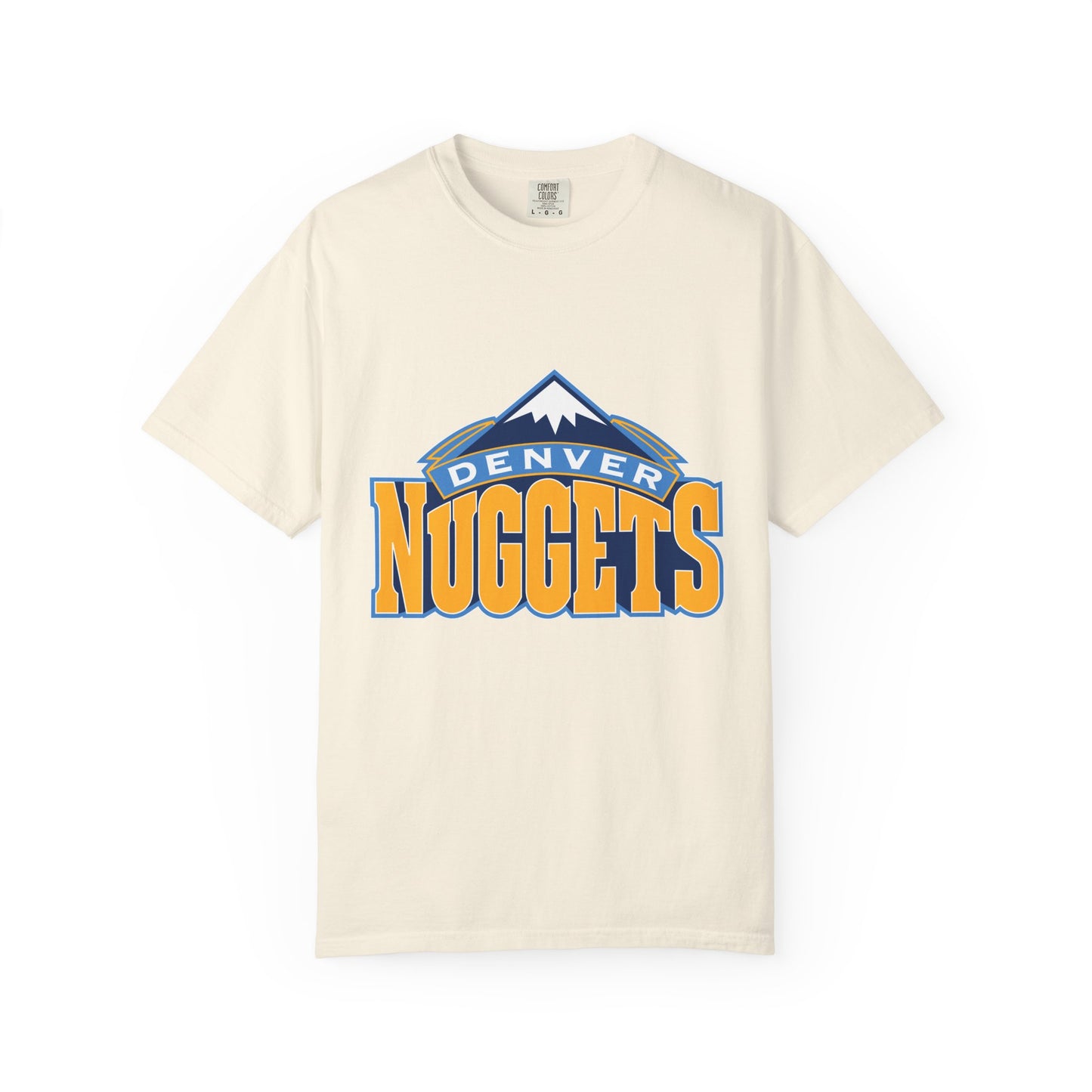 Denver Nuggets Garment-Dyed T-Shirt – Premium Cotton Tee for Customization