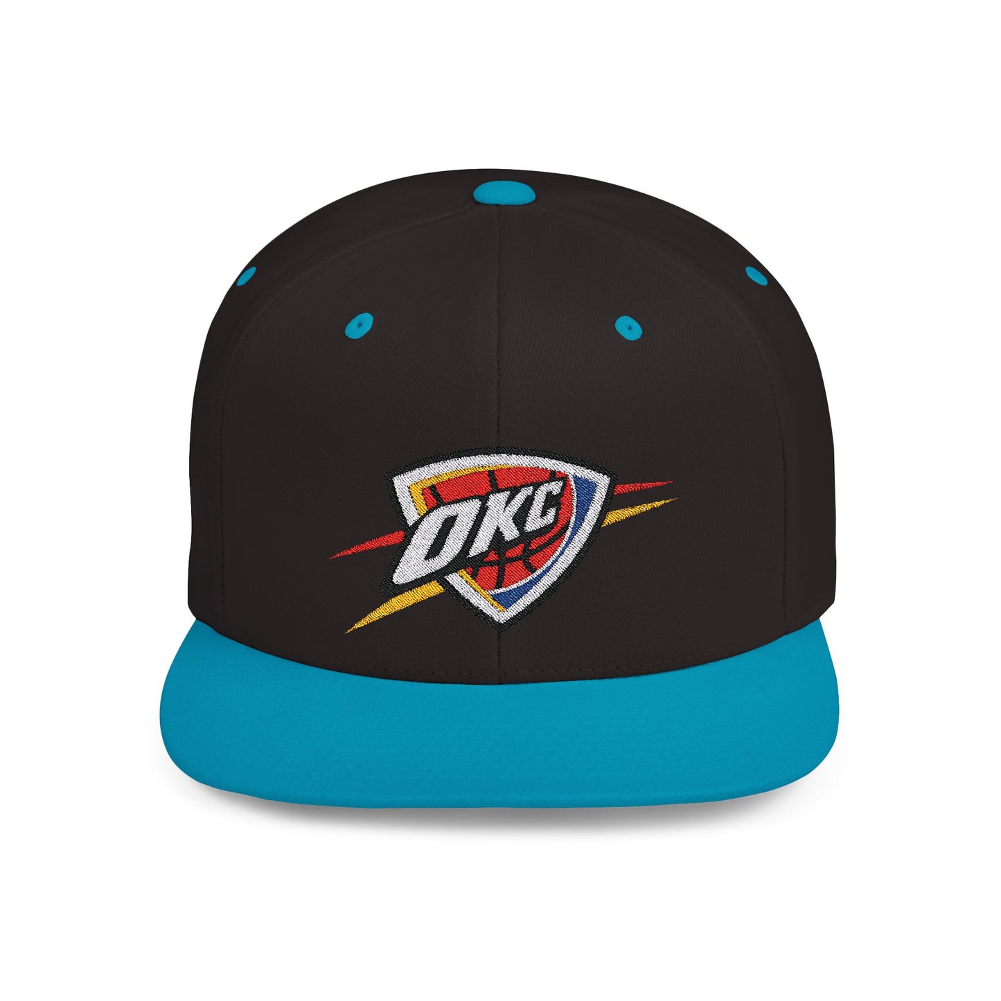 Oklahoma City Thunder Flat Bill Snapback – Lightweight, Custom Fit, Premium Quality