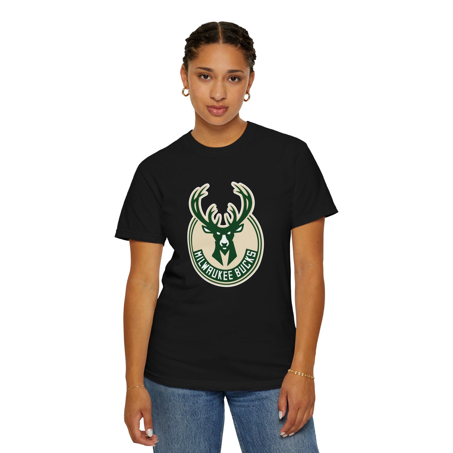 Milwaukee Bucks Play To Win Garment-Dyed T-Shirt – Premium Cotton Tee for Customization