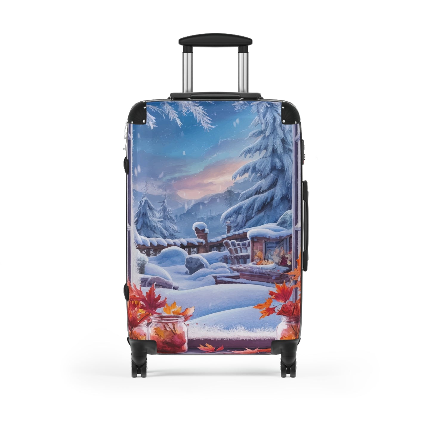 Nature Flowers Floral Lot Art Carry-On Suitcase - Stylish Luggage for Travelers