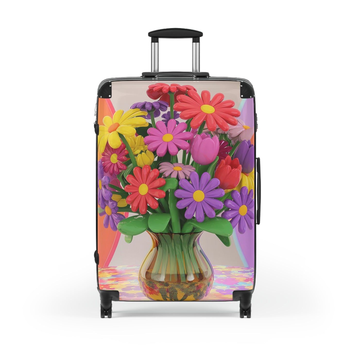 Nature Flowers Floral Set Art Carry-On Suitcase - Stylish Luggage for Travelers