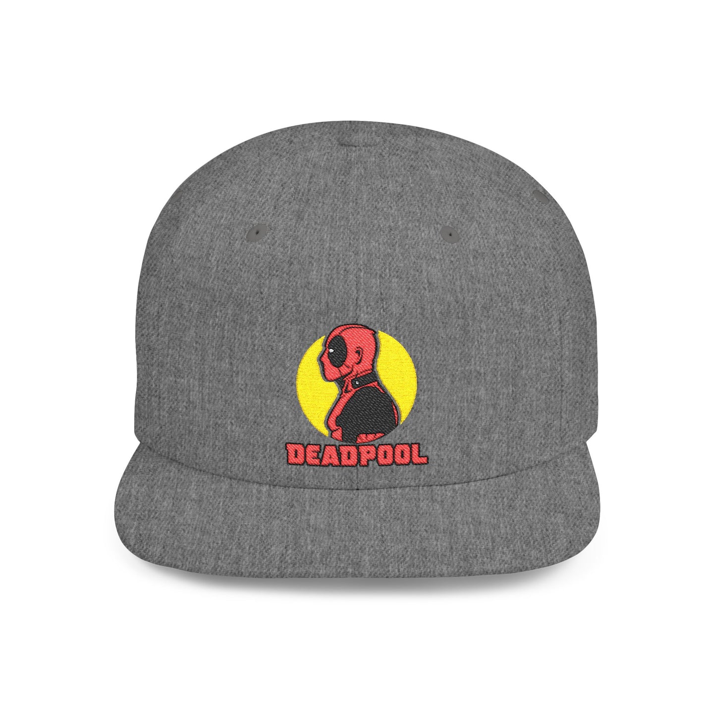Marvel Dead Pool Flat Bill Snapback – Lightweight, Custom Fit, Premium Quality