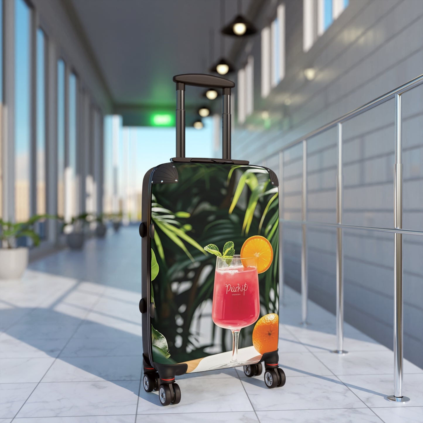 Nature Summer Delicious Juice Jars Carry-On Suitcase - Stylish Luggage for Travelers