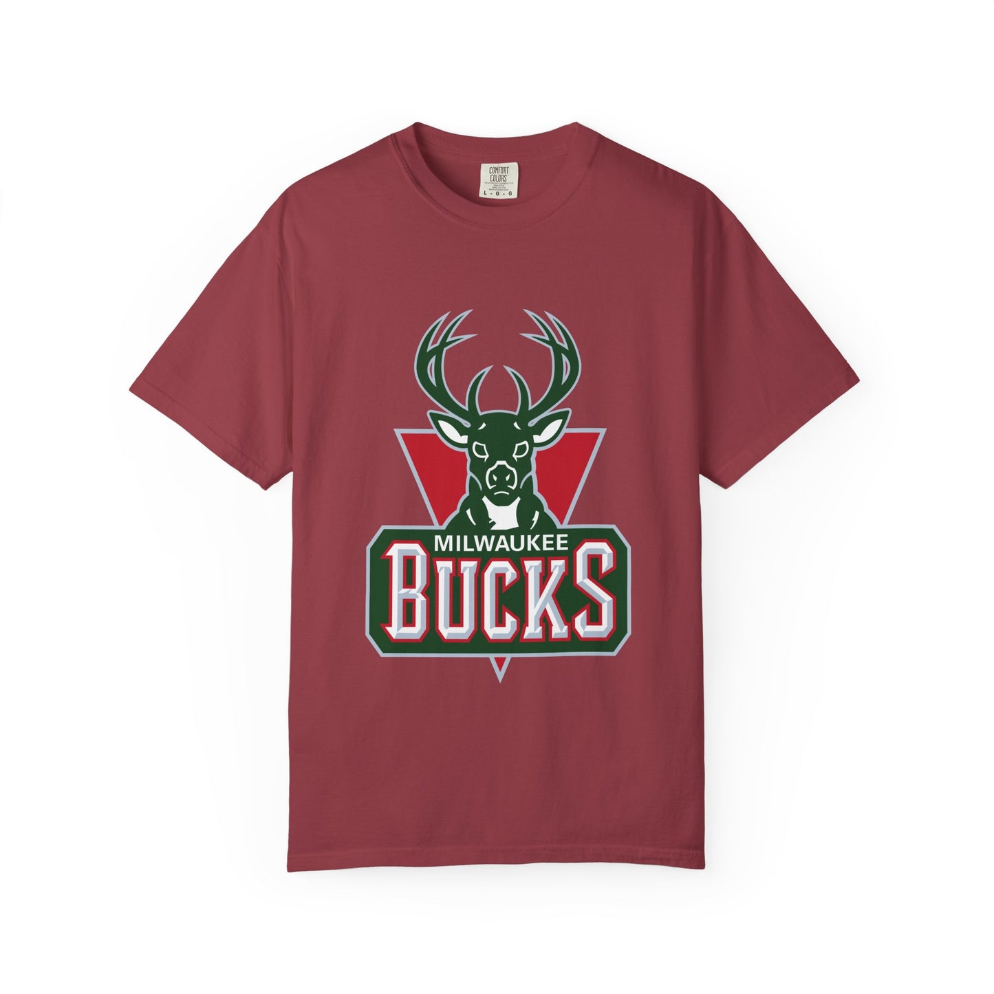 Milwaukee Bucks Strong Garment-Dyed T-Shirt – Premium Cotton Tee for Customization