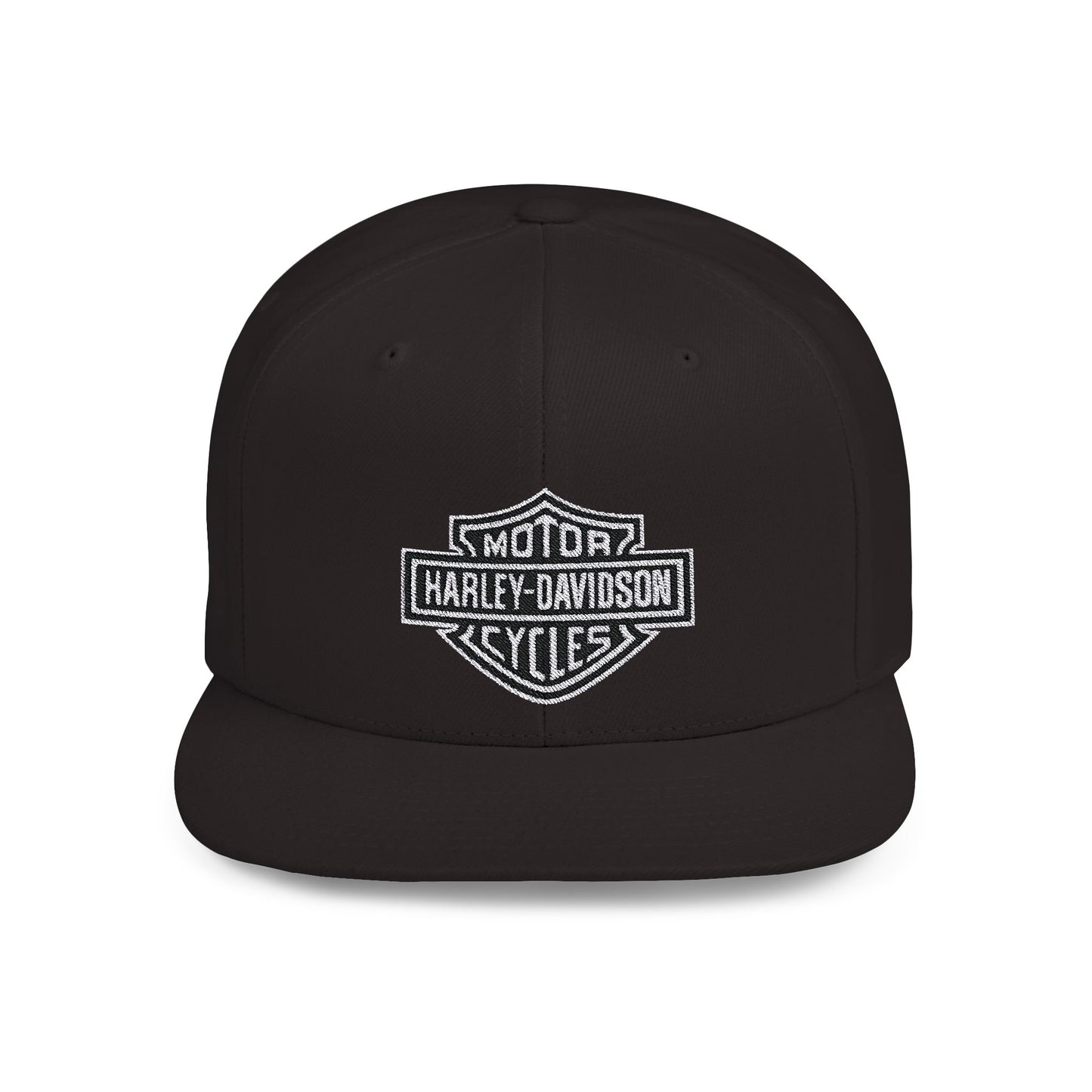 Harley Davidson Motorcycle Flat Bill Snapback – Lightweight, Custom Fit, Premium Quality