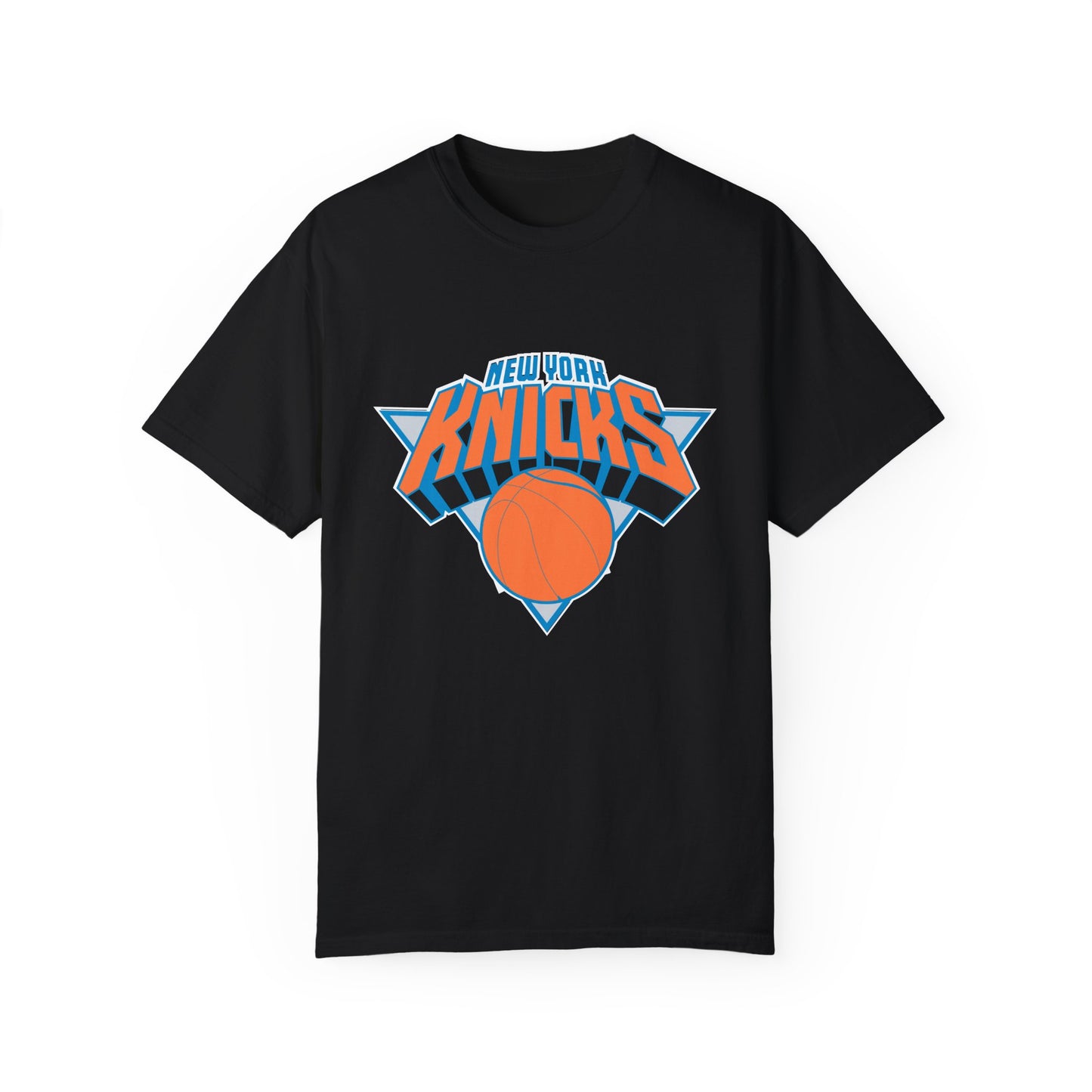 New York Knicks Hoop Lifestyle Garment-Dyed T-Shirt – Premium Cotton Tee for Customization