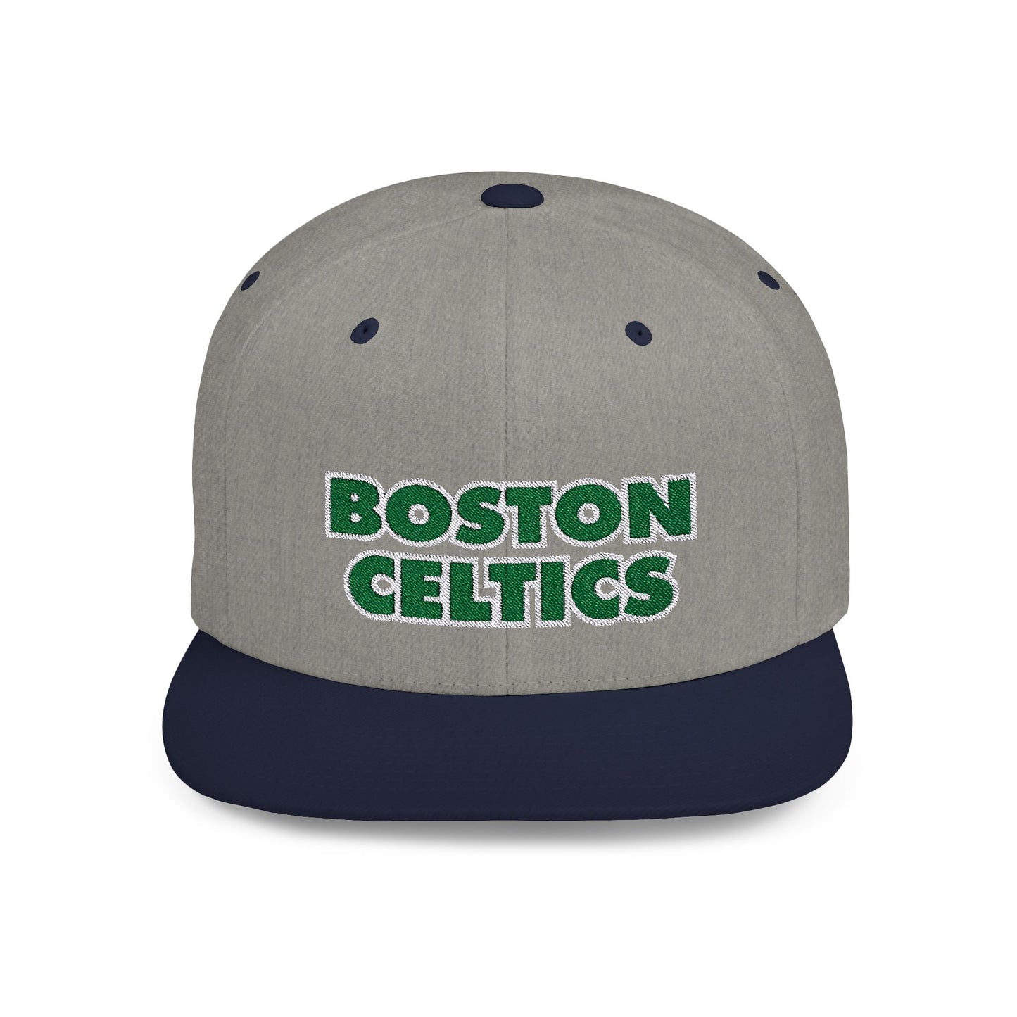 Boston Celtics Boston Basketball Flat Bill Snapback – Lightweight, Custom Fit, Premium Quality