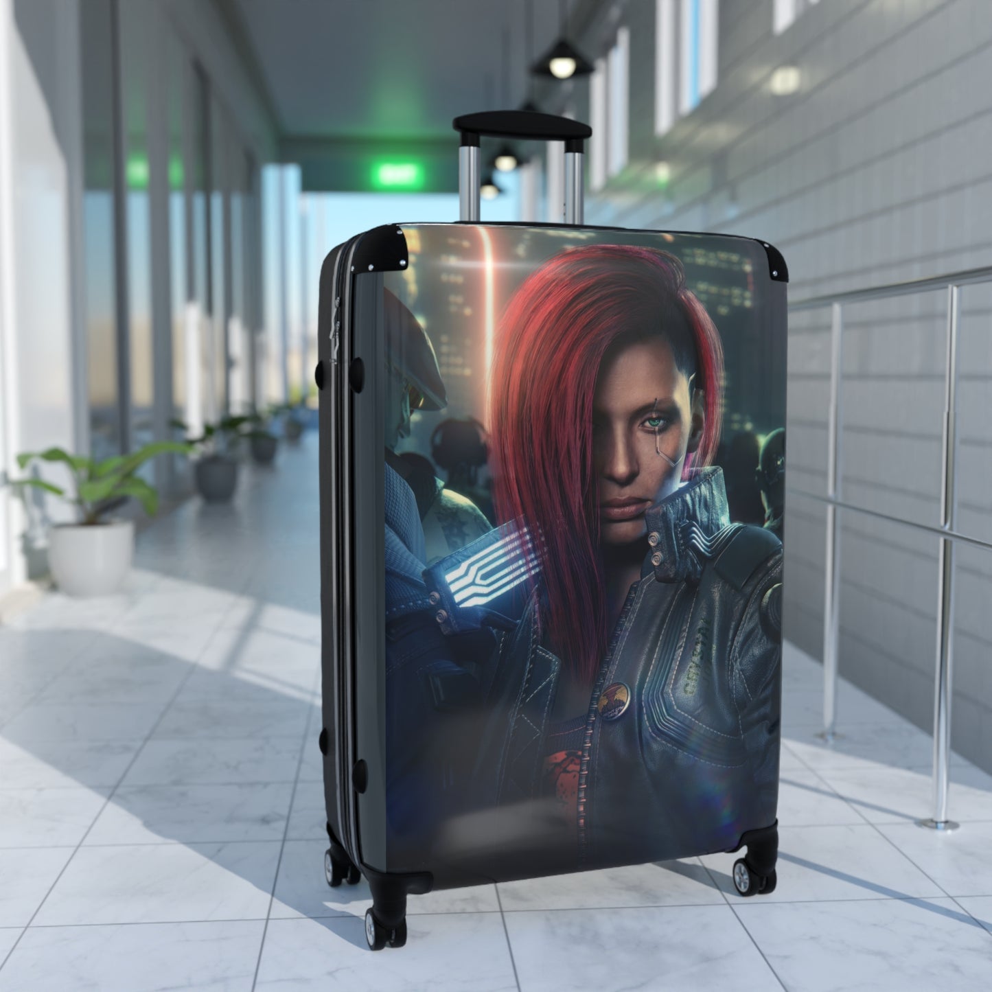Video Games Female V Ultimate Carry-On Suitcase - Stylish Luggage for Travelers