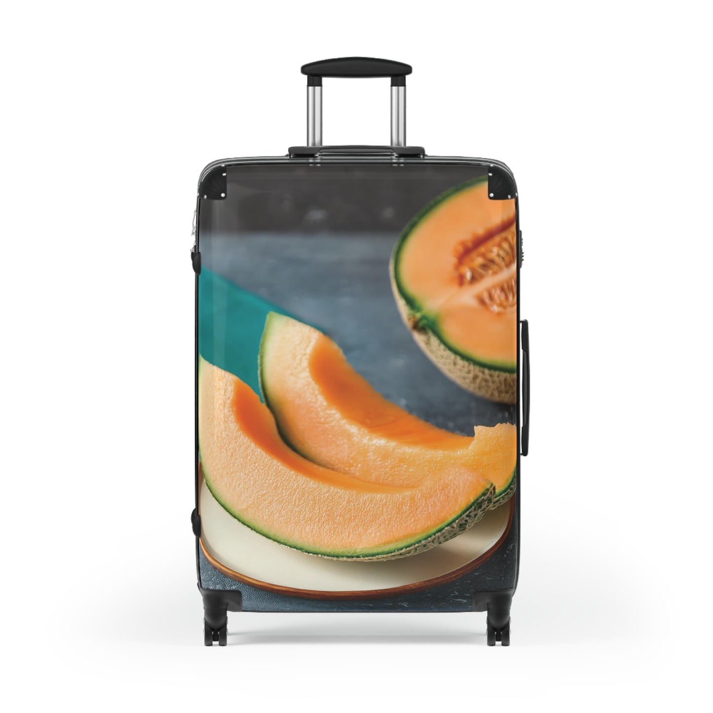 Nature Summer Cantaloupe Slices Carry-On Suitcase - Stylish Luggage for Travelers