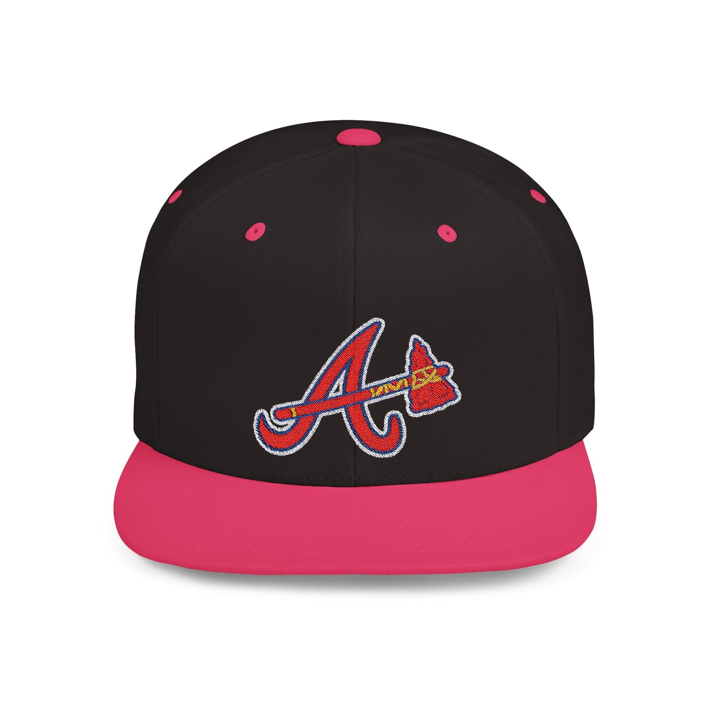Atlanta Braves Flat Bill Snapback – Lightweight, Custom Fit, Premium Quality